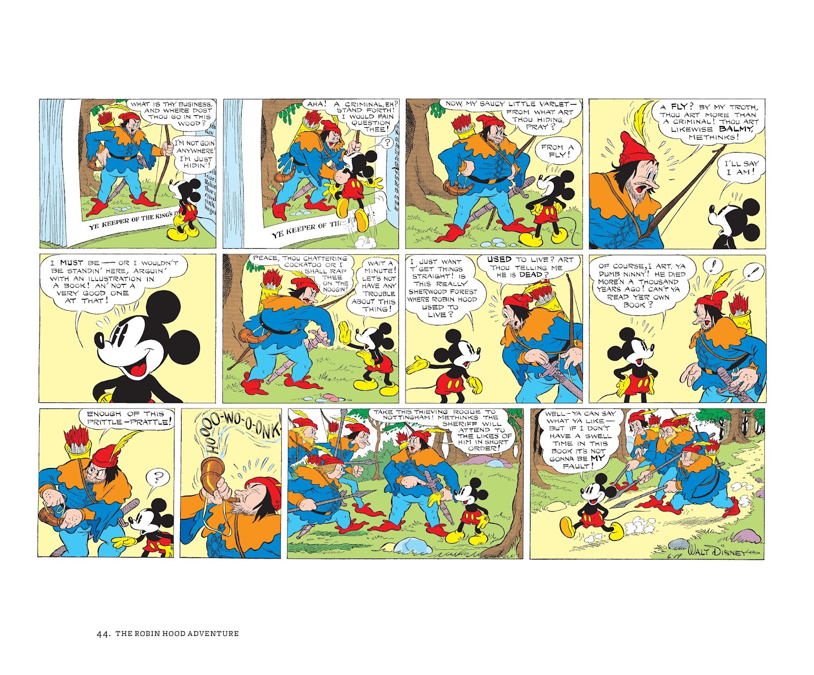 Walt Disney's Mickey Mouse Color Sundays issue TPB 2 (Part 1) - Page 44