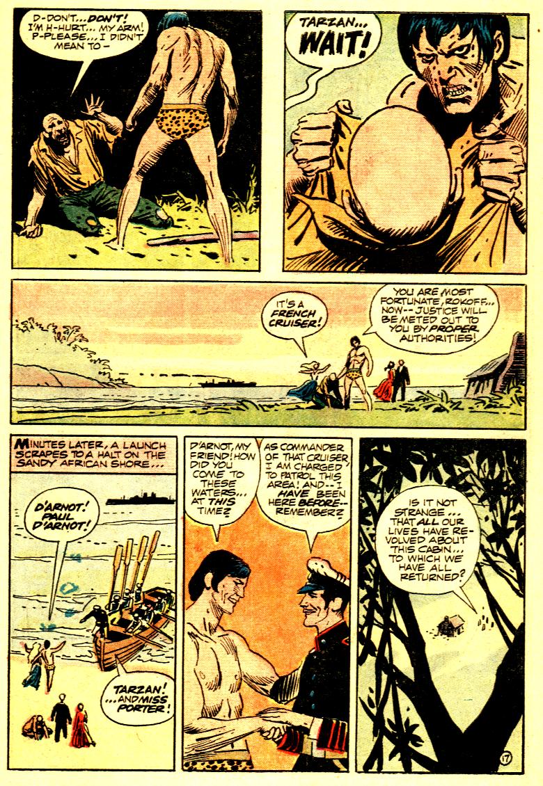 Read online Tarzan (1972) comic -  Issue #223 - 18