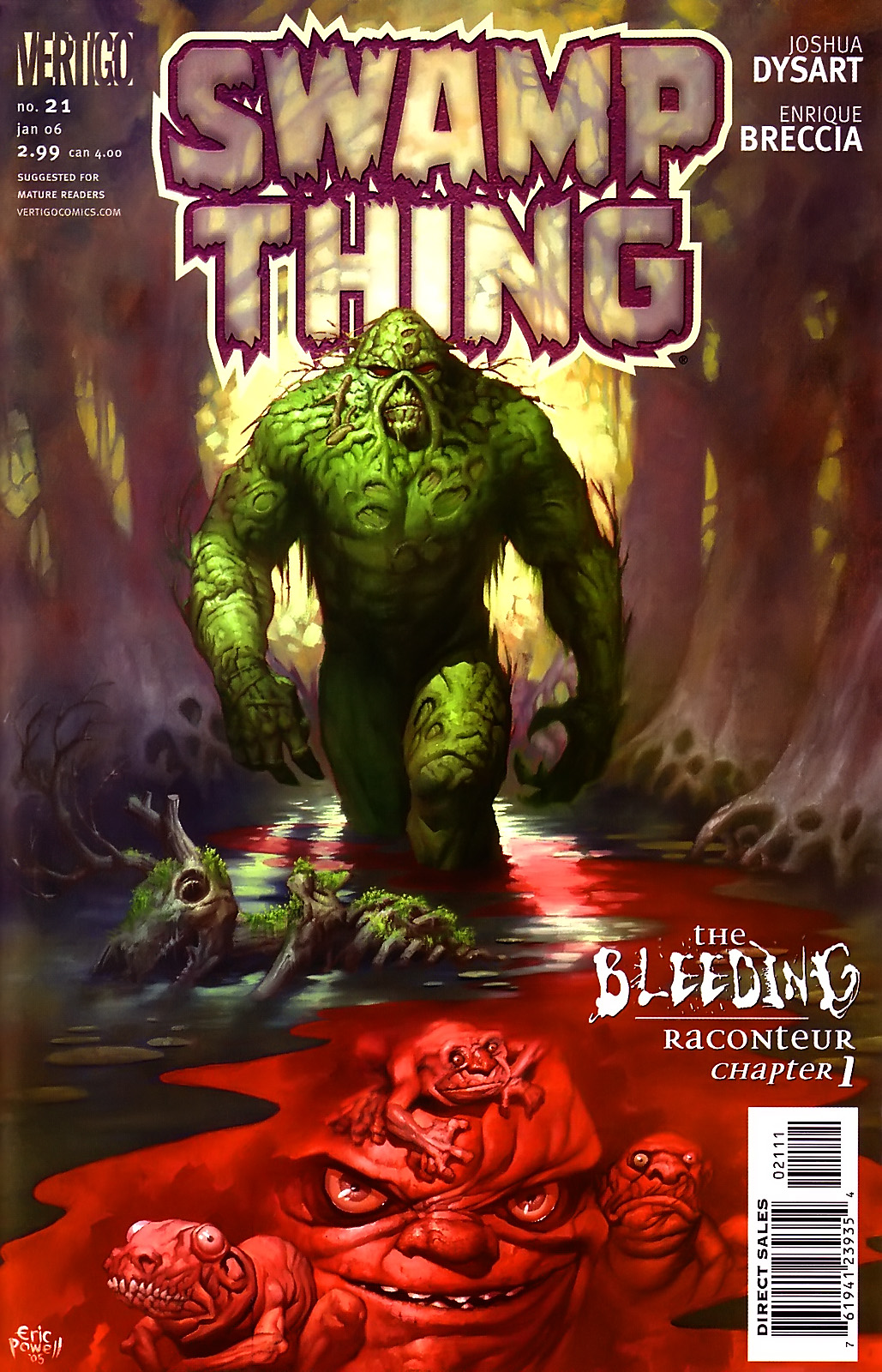 Read online Swamp Thing (2004) comic -  Issue #21 - 1
