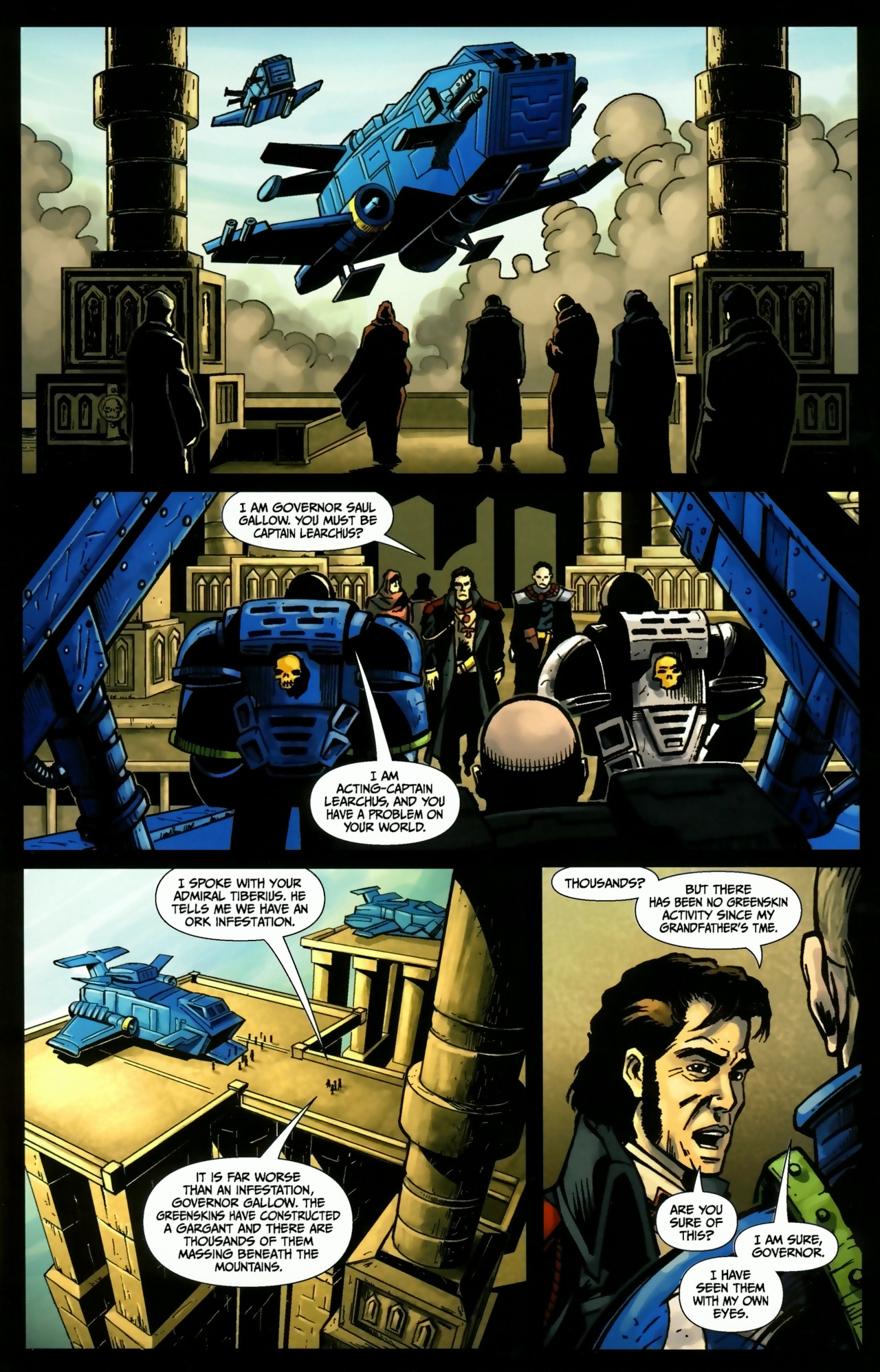 Read online Warhammer 40,000: Defenders of Ultramar comic -  Issue #2 - 23