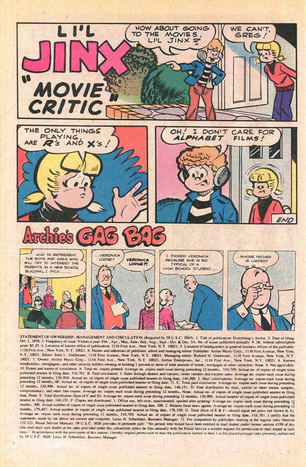 Read online Everything's Archie comic -  Issue #55 - 10