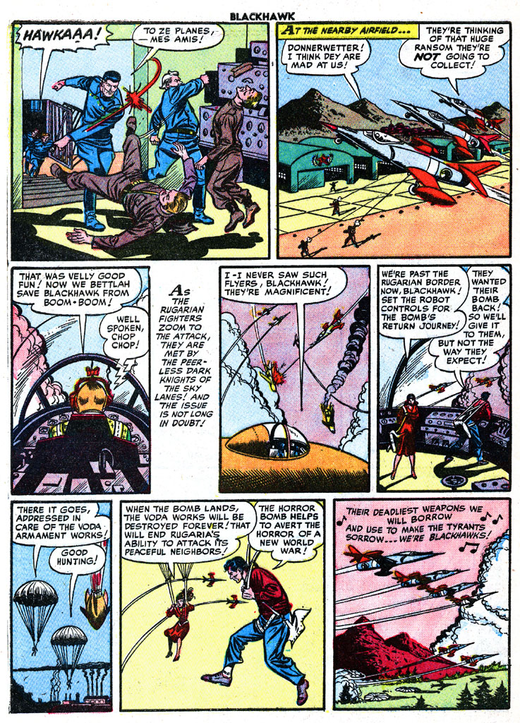 Read online Blackhawk (1957) comic -  Issue #55 - 32