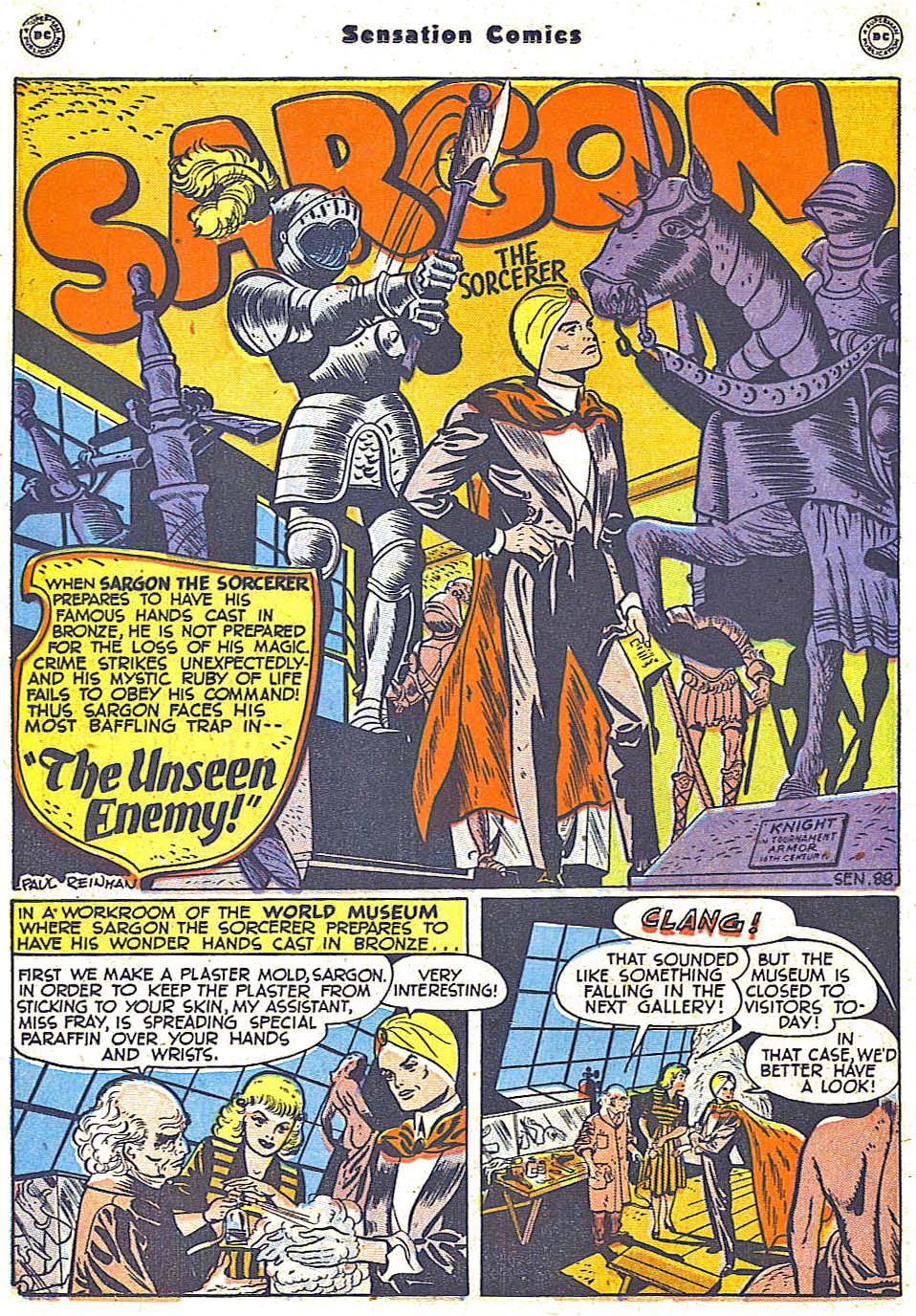 Read online Sensation (Mystery) Comics comic -  Issue #79 - 24