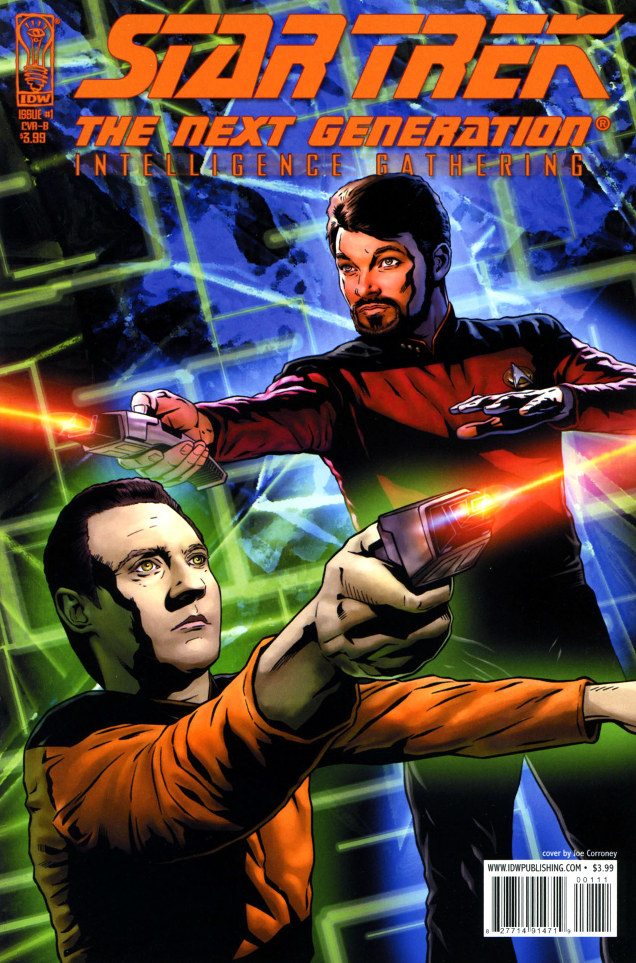 Read online Star Trek: The Next Generation: Intelligence Gathering comic -  Issue #1 - 2