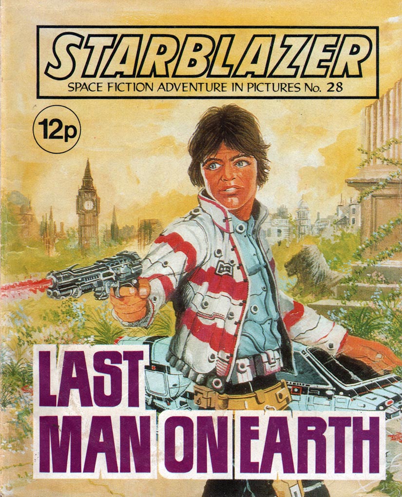 Read online Starblazer comic -  Issue #28 - 1
