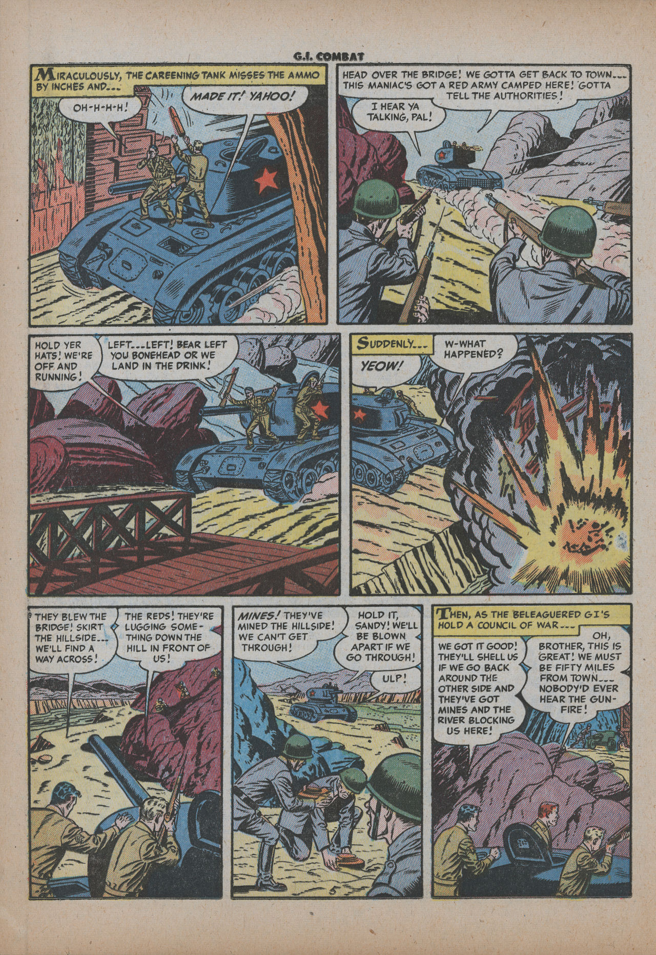 Read online G.I. Combat (1952) comic -  Issue #23 - 16