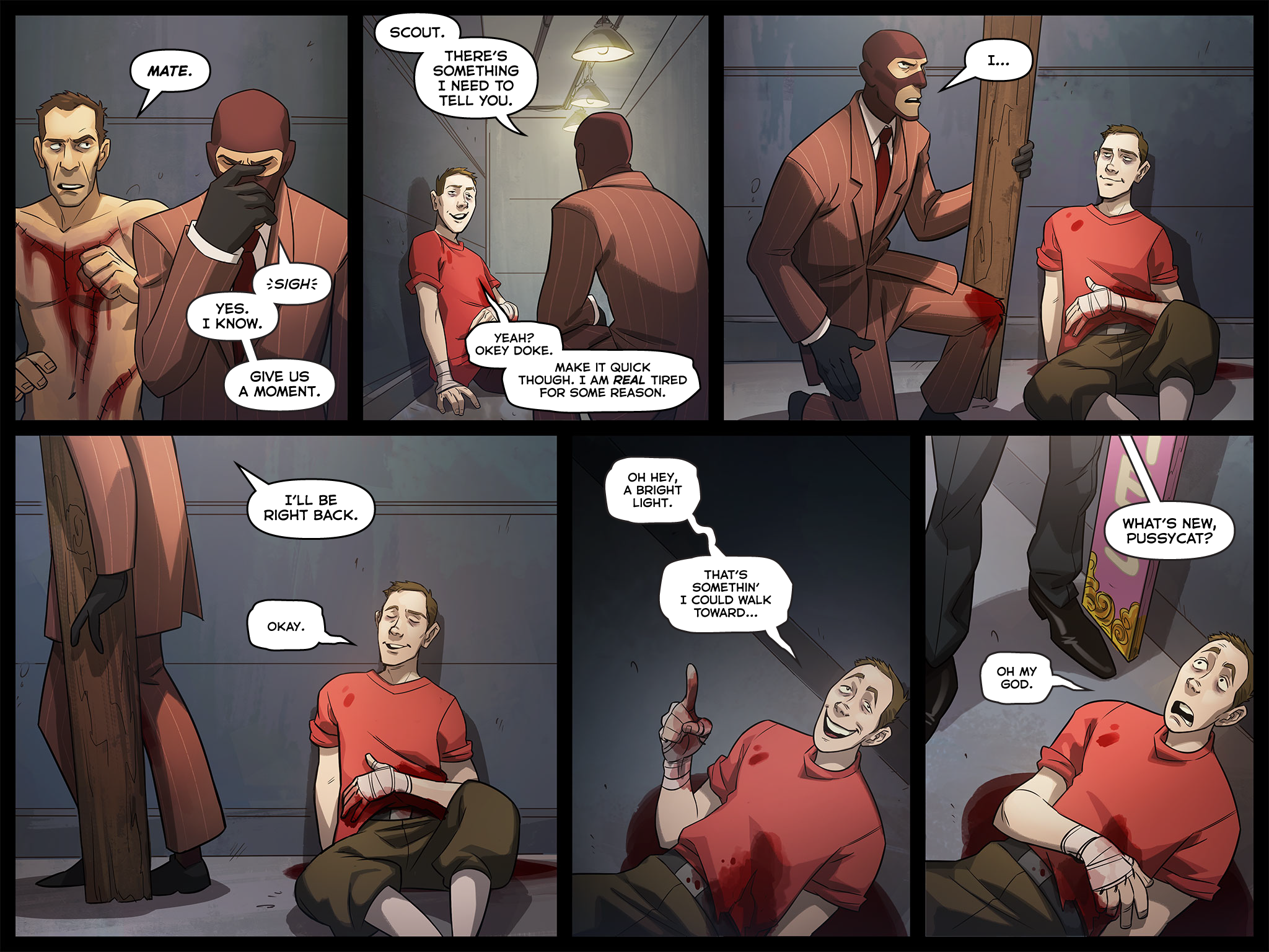 Read online Team Fortress 2 comic -  Issue #6 - 161