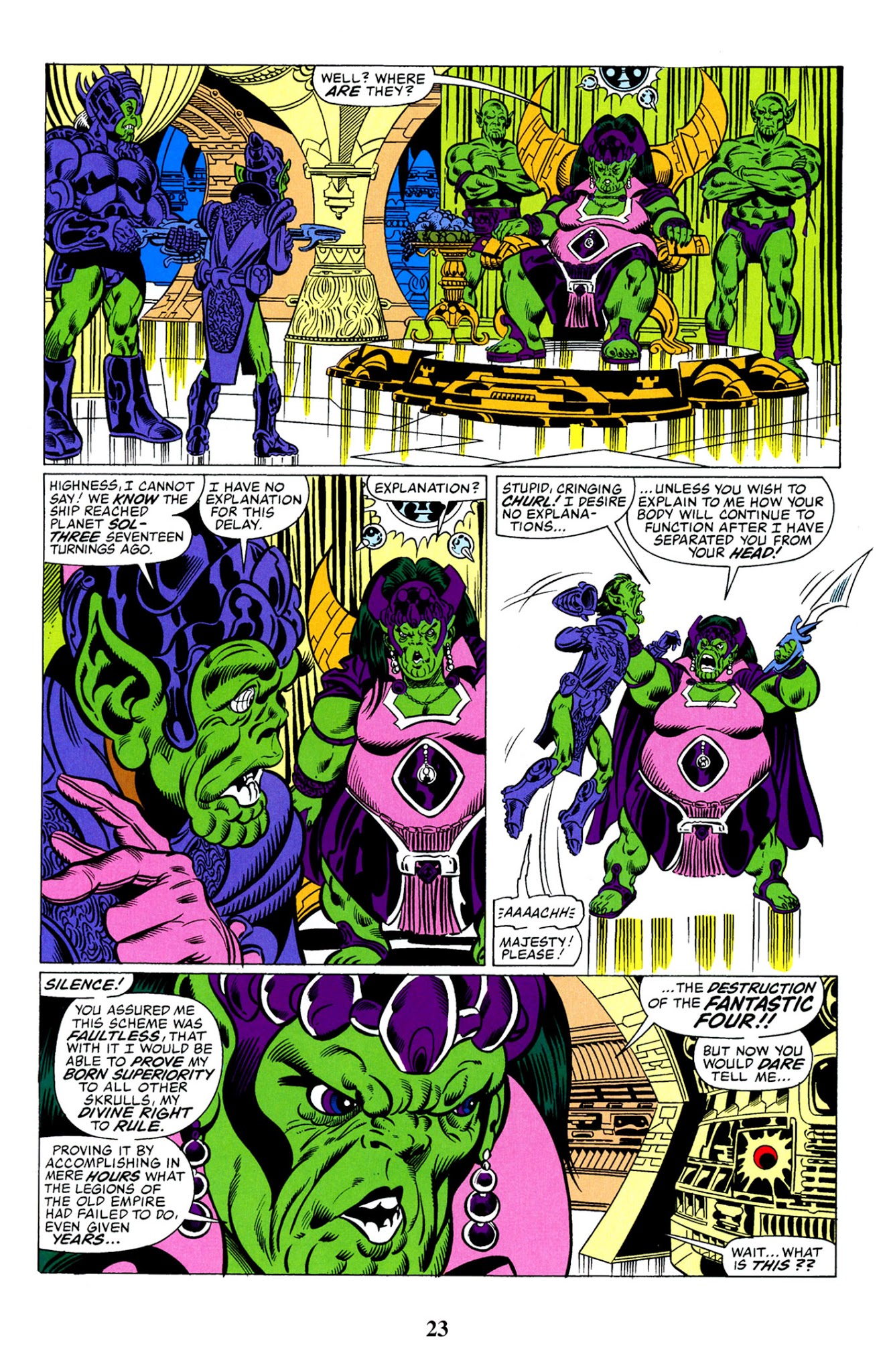 Read online Fantastic Four Visionaries: John Byrne comic -  Issue # TPB 7 - 24