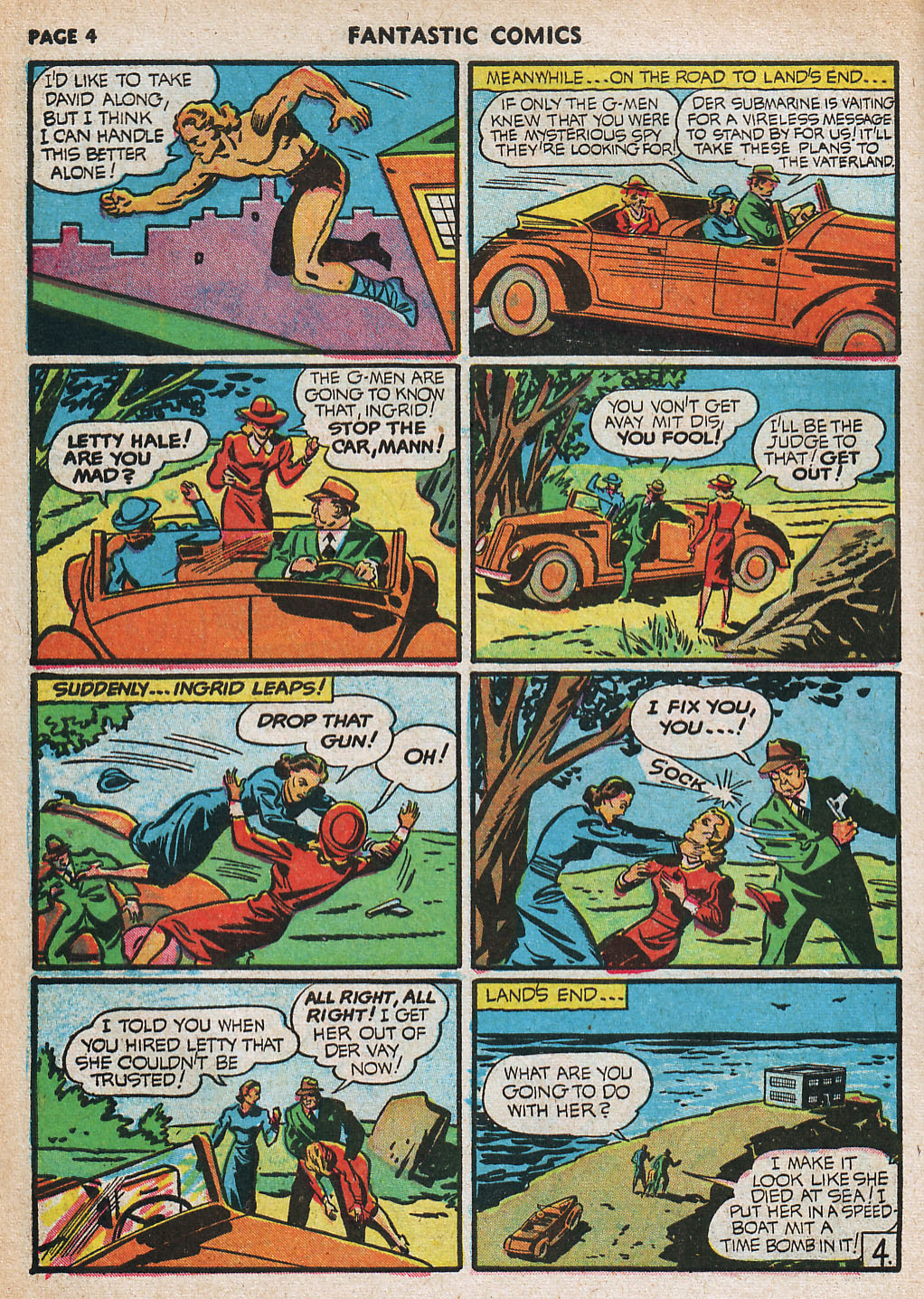 Read online Fantastic Comics comic -  Issue #20 - 5