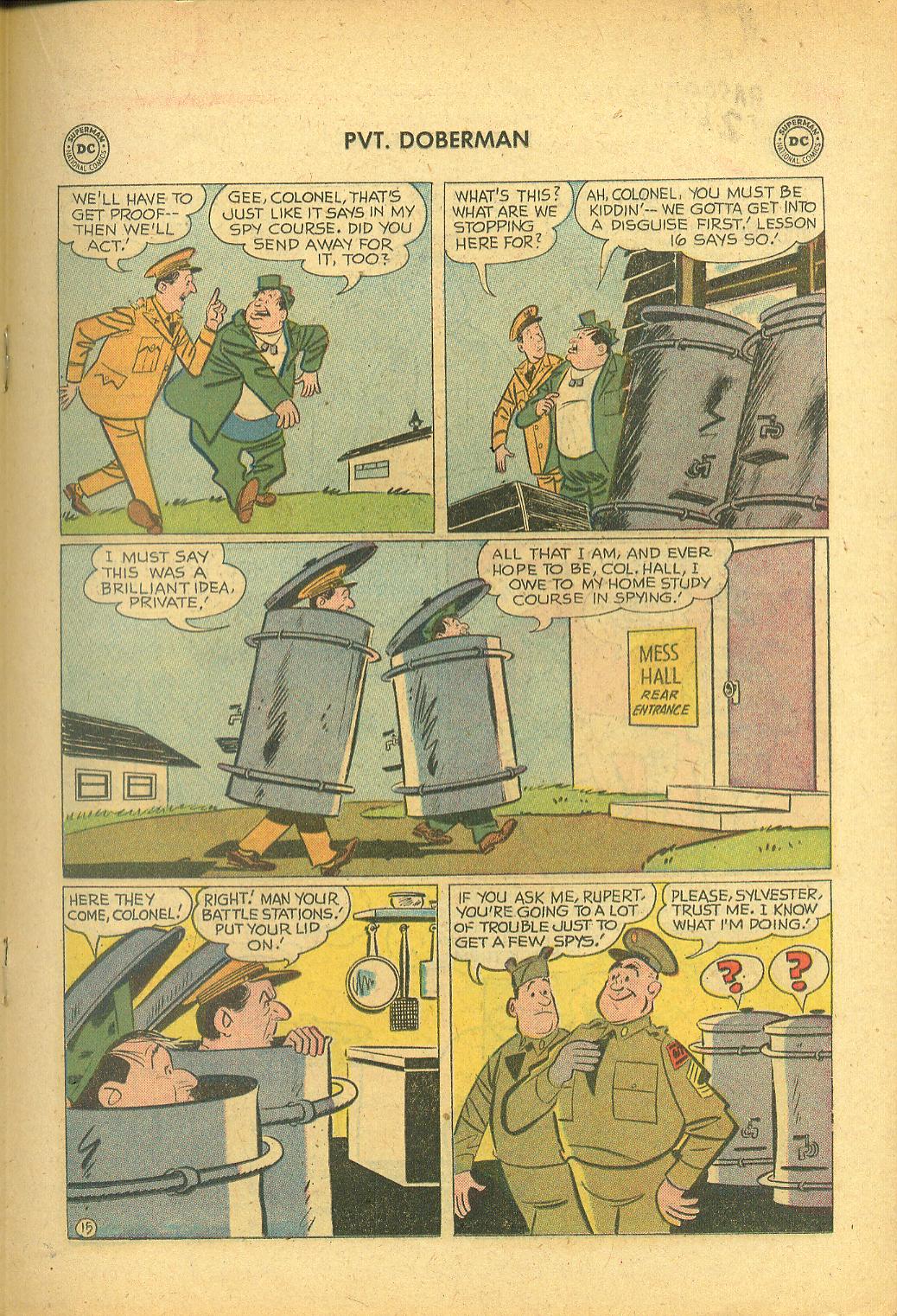 Read online Sgt. Bilko's Pvt. Doberman comic -  Issue #1 - 19