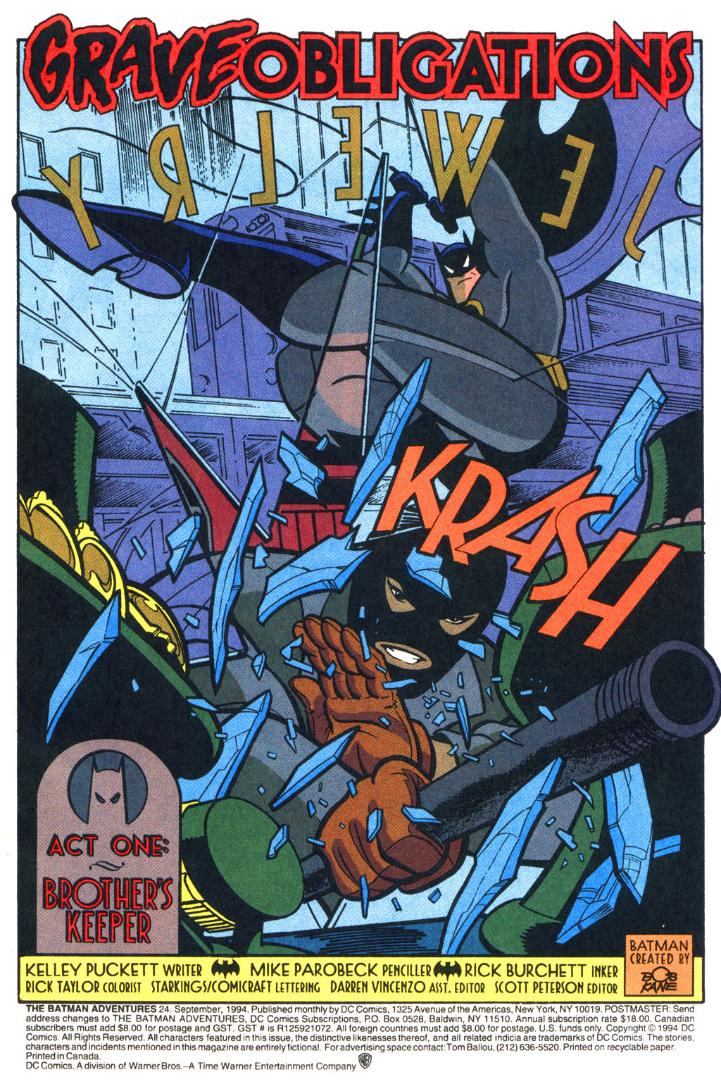 Read online The Batman Adventures comic -  Issue #24 - 2