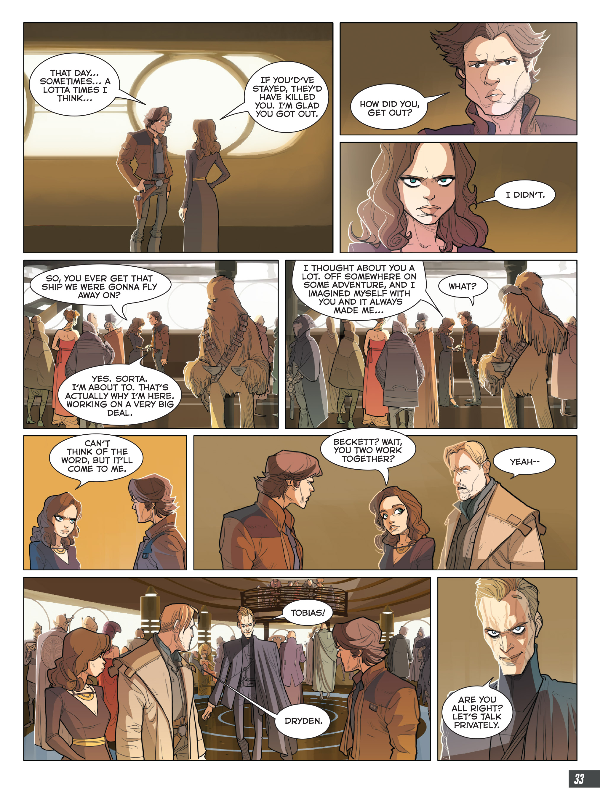 Read online Star Wars: Solo Graphic Novel Adaptation comic -  Issue # TPB - 32