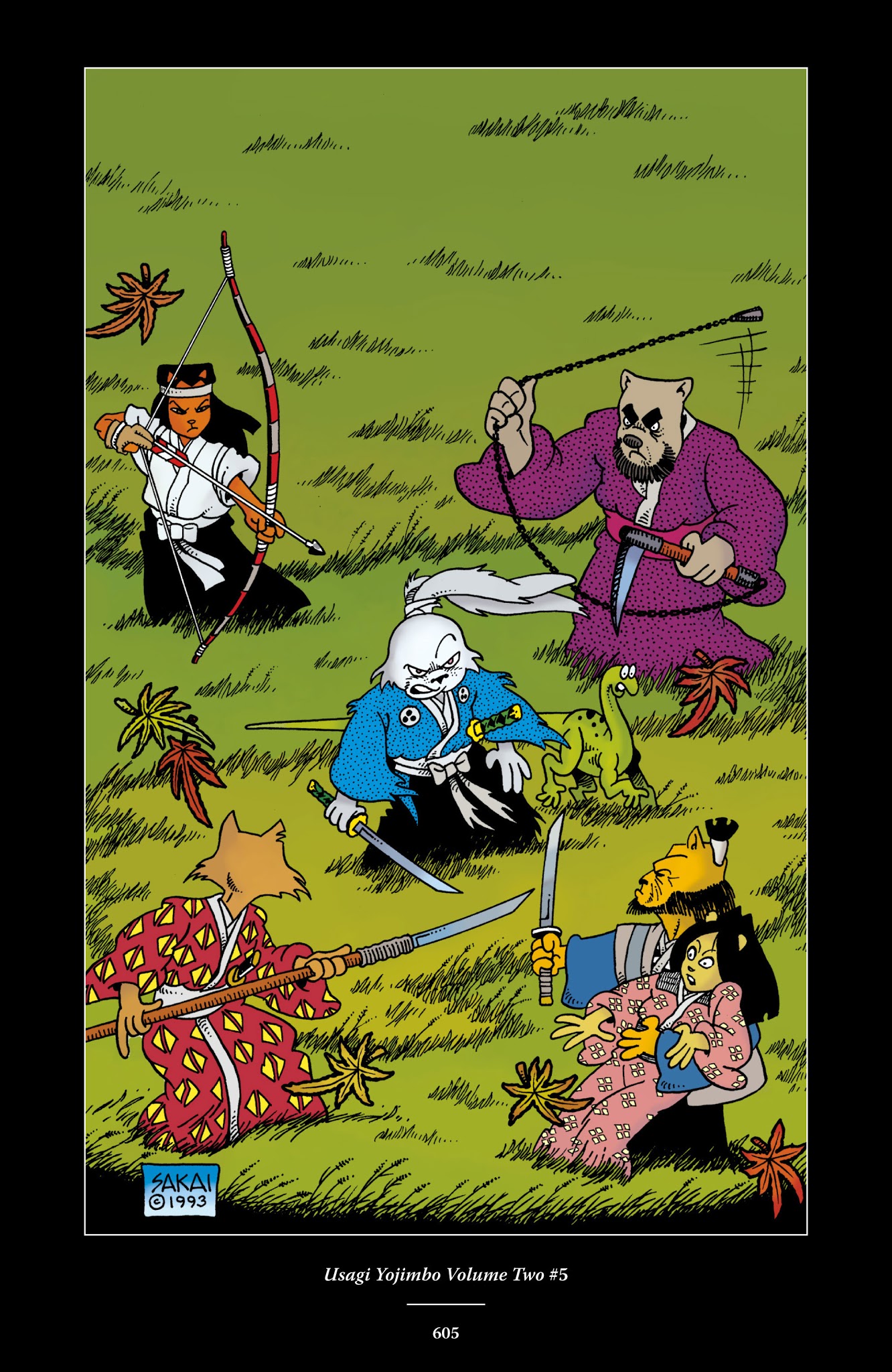 Read online The Usagi Yojimbo Saga comic -  Issue # TPB 1 - 590
