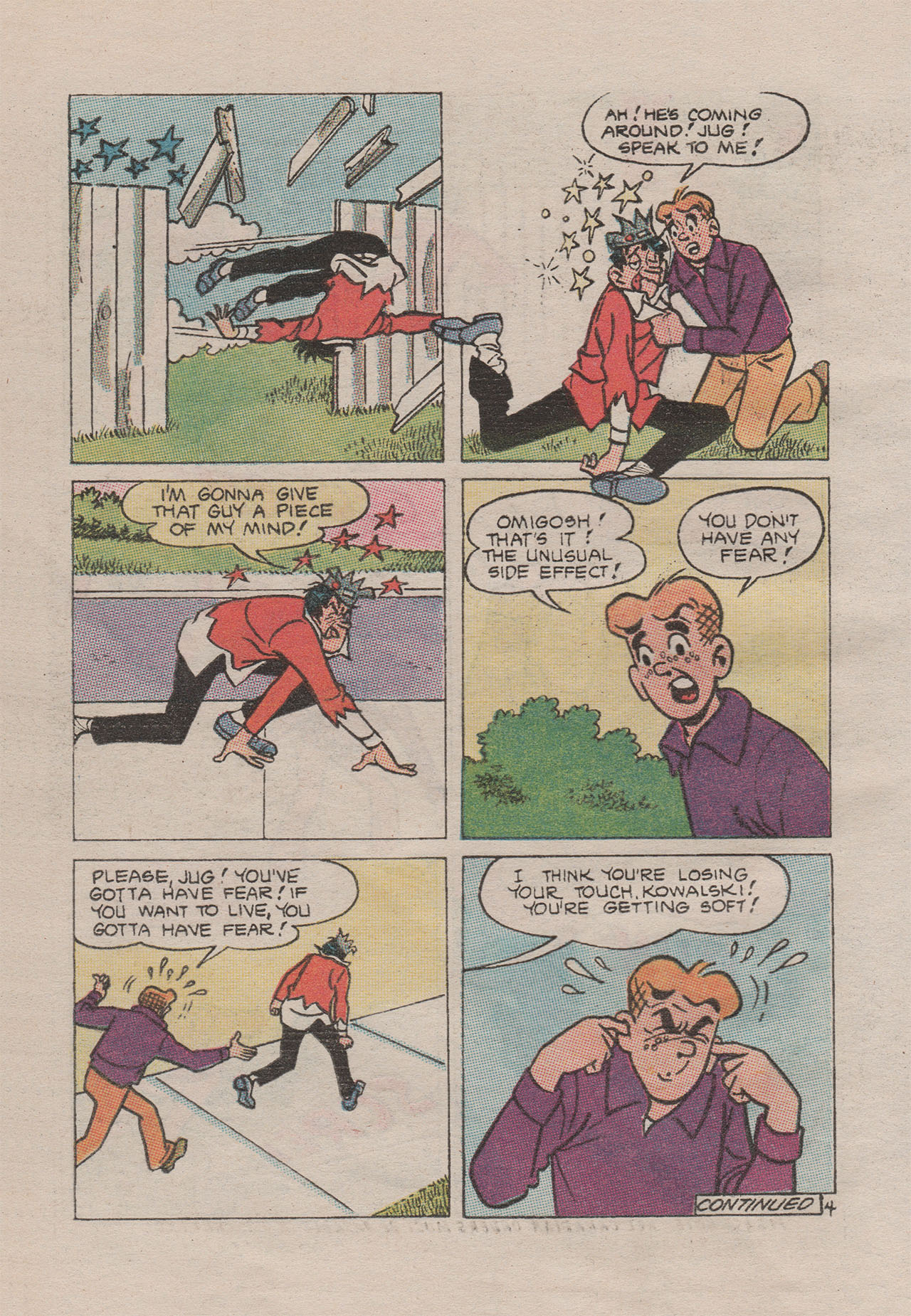 Read online Jughead with Archie Digest Magazine comic -  Issue #99 - 105