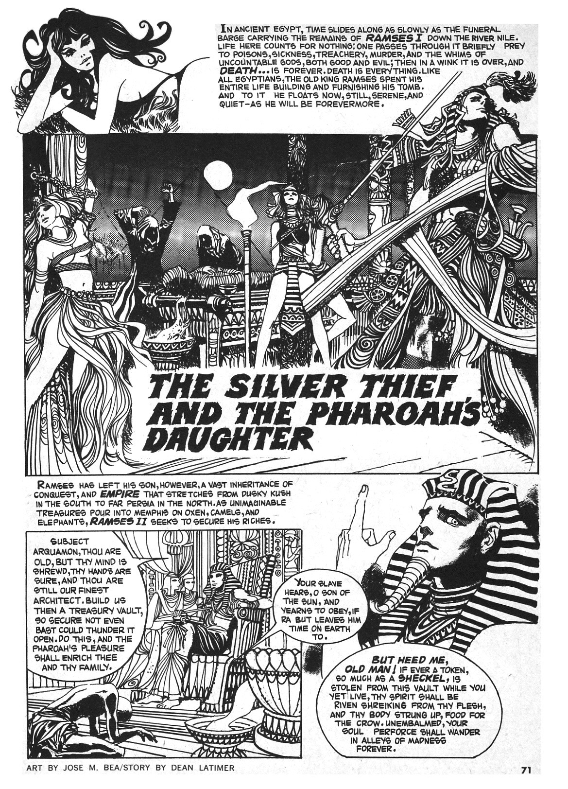 Read online Vampirella (1969) comic -  Issue #19 - 71