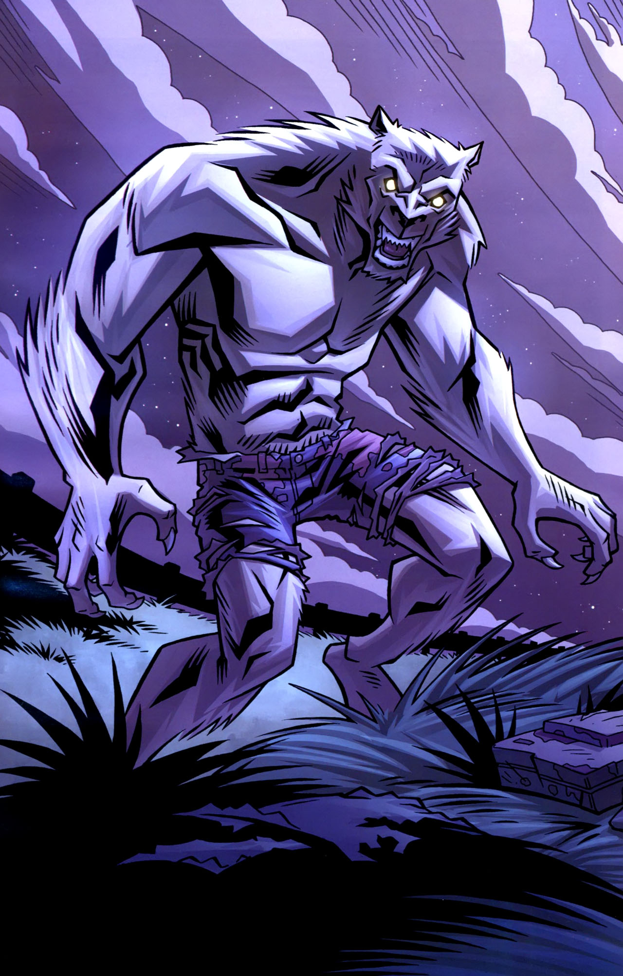 Read online The Astounding Wolf-Man comic -  Issue #8 - 8