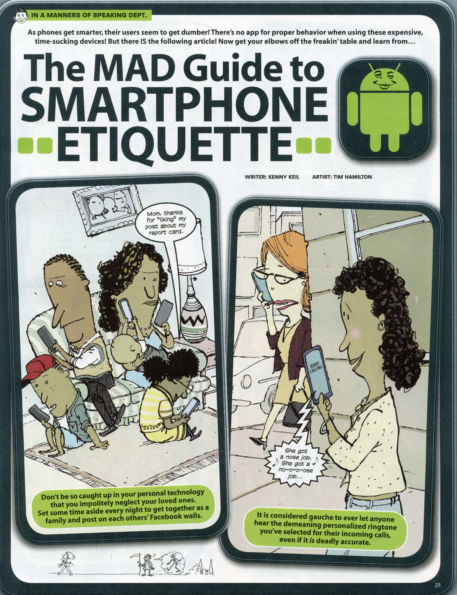 Read online MAD comic -  Issue #514 - 22