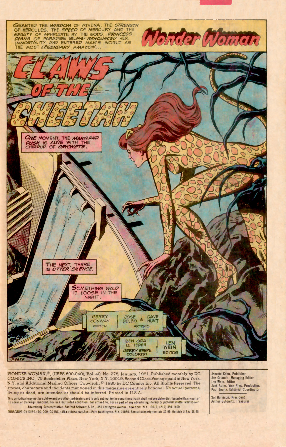 Read online Wonder Woman (1942) comic -  Issue #275 - 2