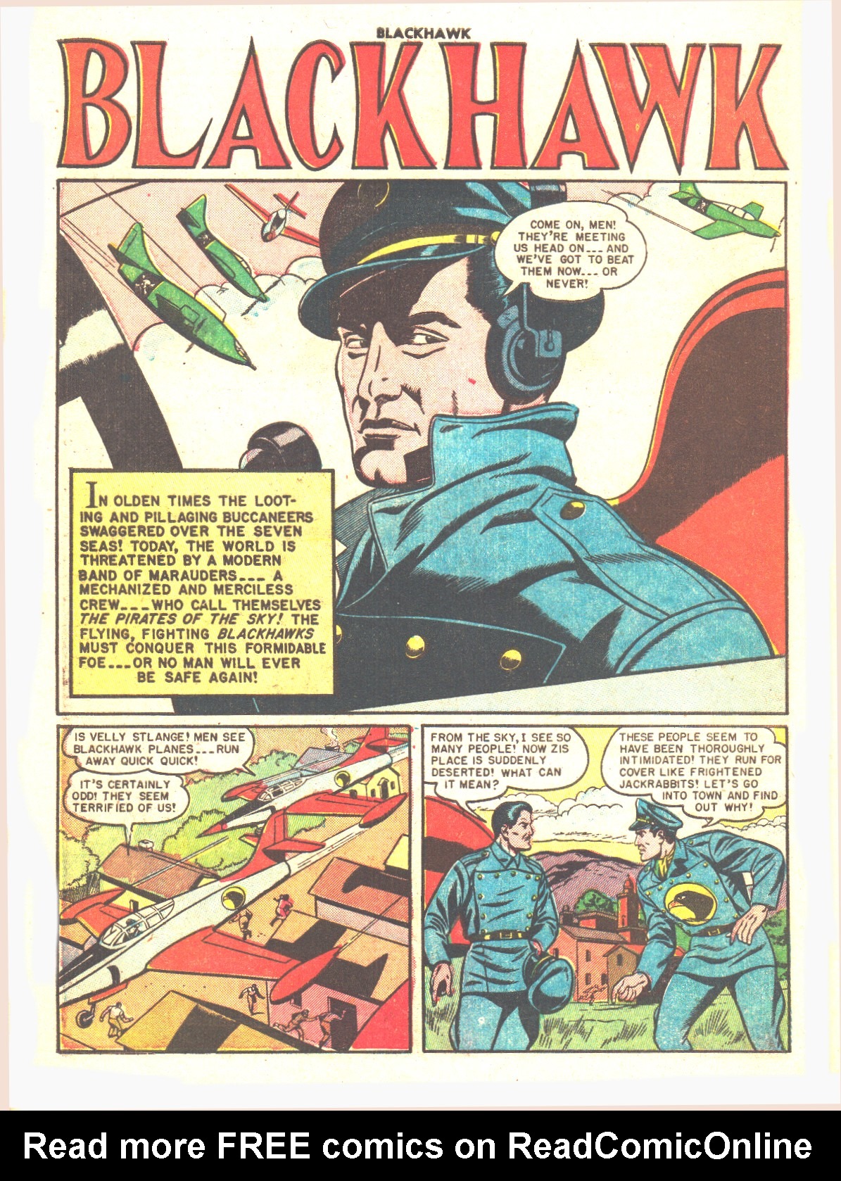 Read online Blackhawk (1957) comic -  Issue #38 - 42