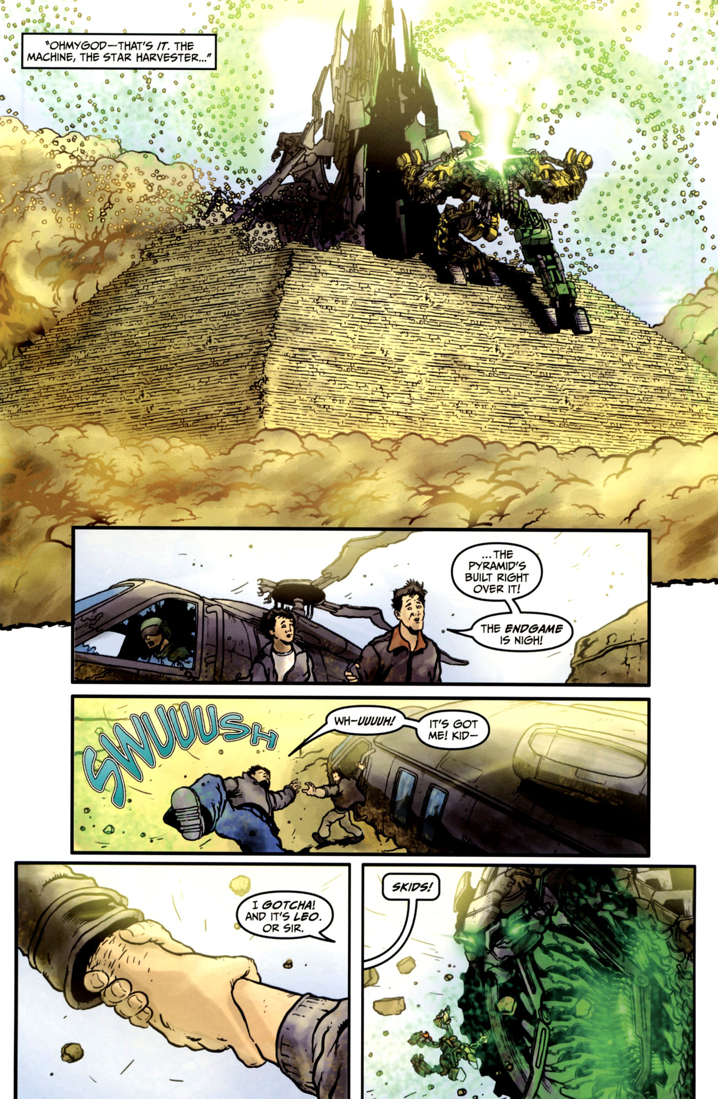 Read online Transformers: Revenge of the Fallen — Official Movie Adaptation comic -  Issue #4 - 13