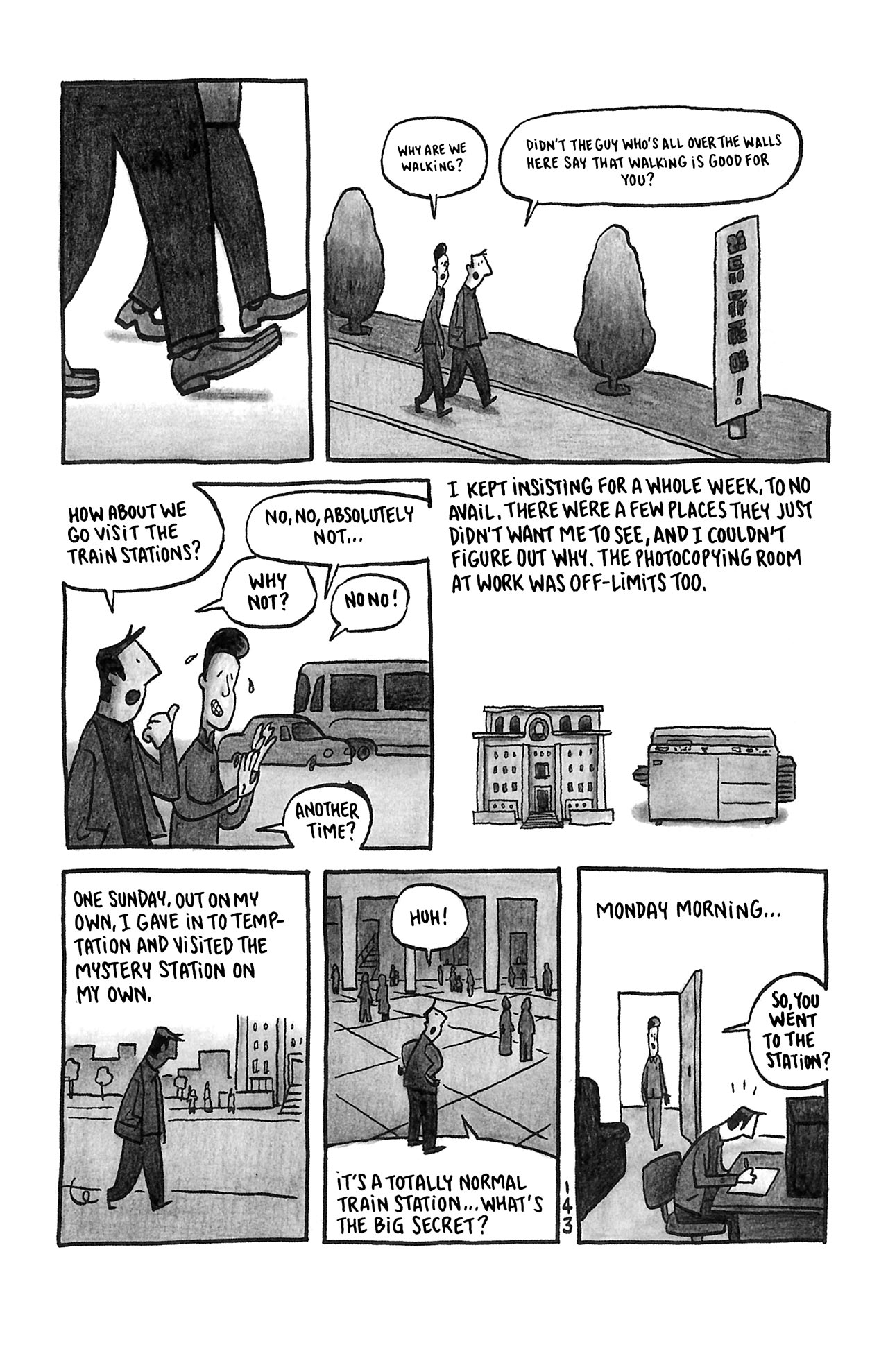 Read online Pyongyang: A Journey in North Korea comic -  Issue # Full - 149