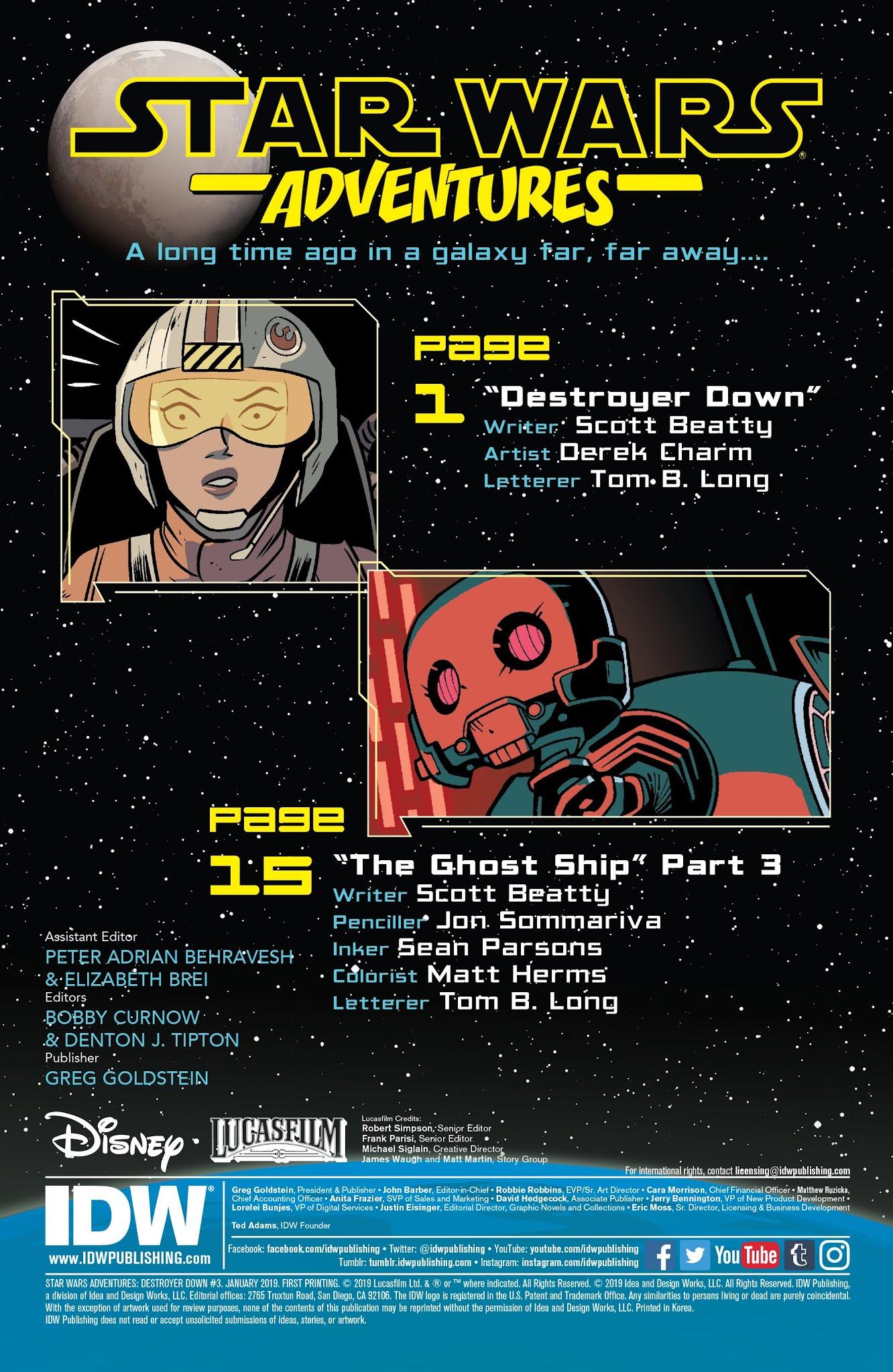 Read online Star Wars Adventures: Destroyer Down comic -  Issue #3 - 2