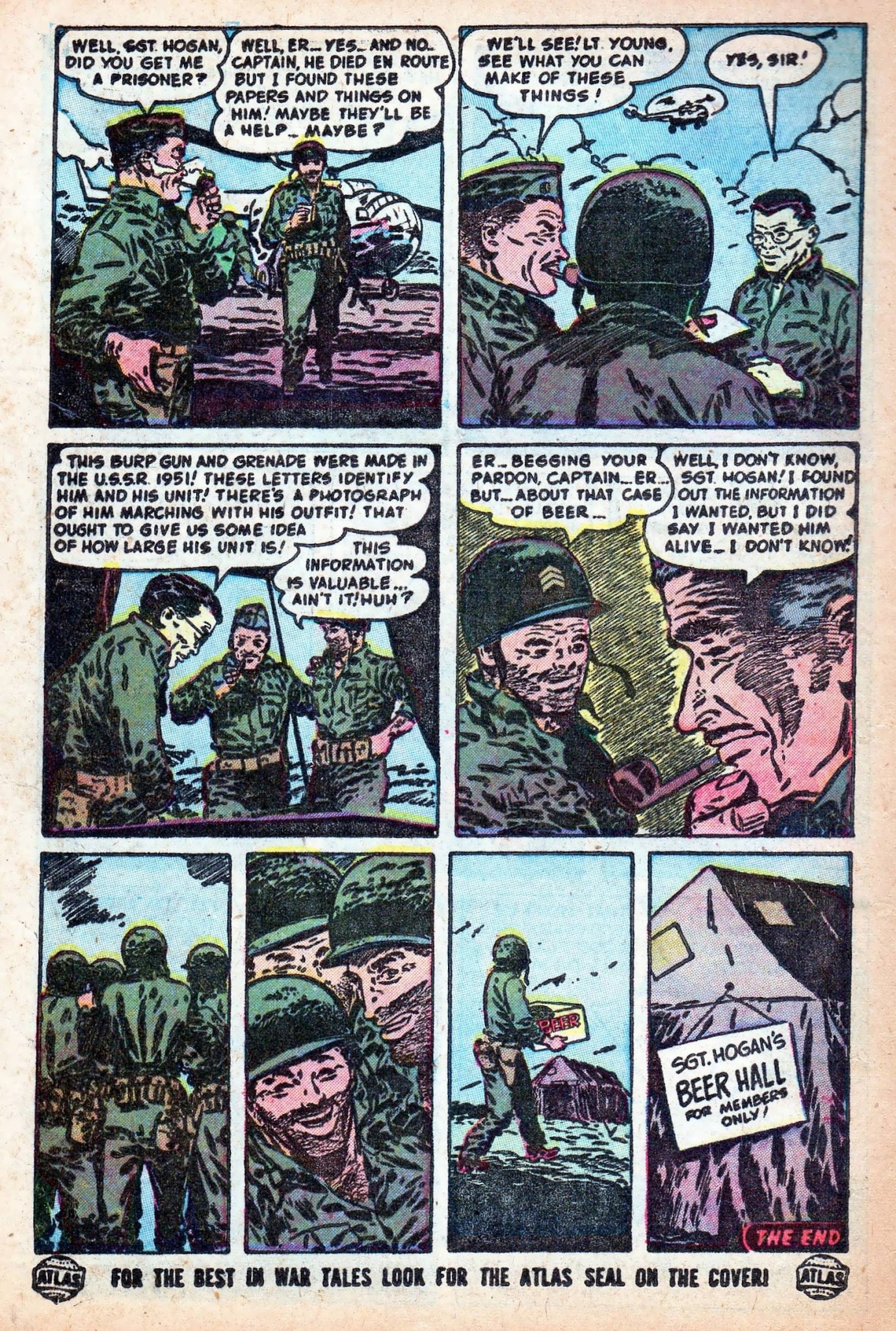 Read online War Comics comic -  Issue #23 - 16