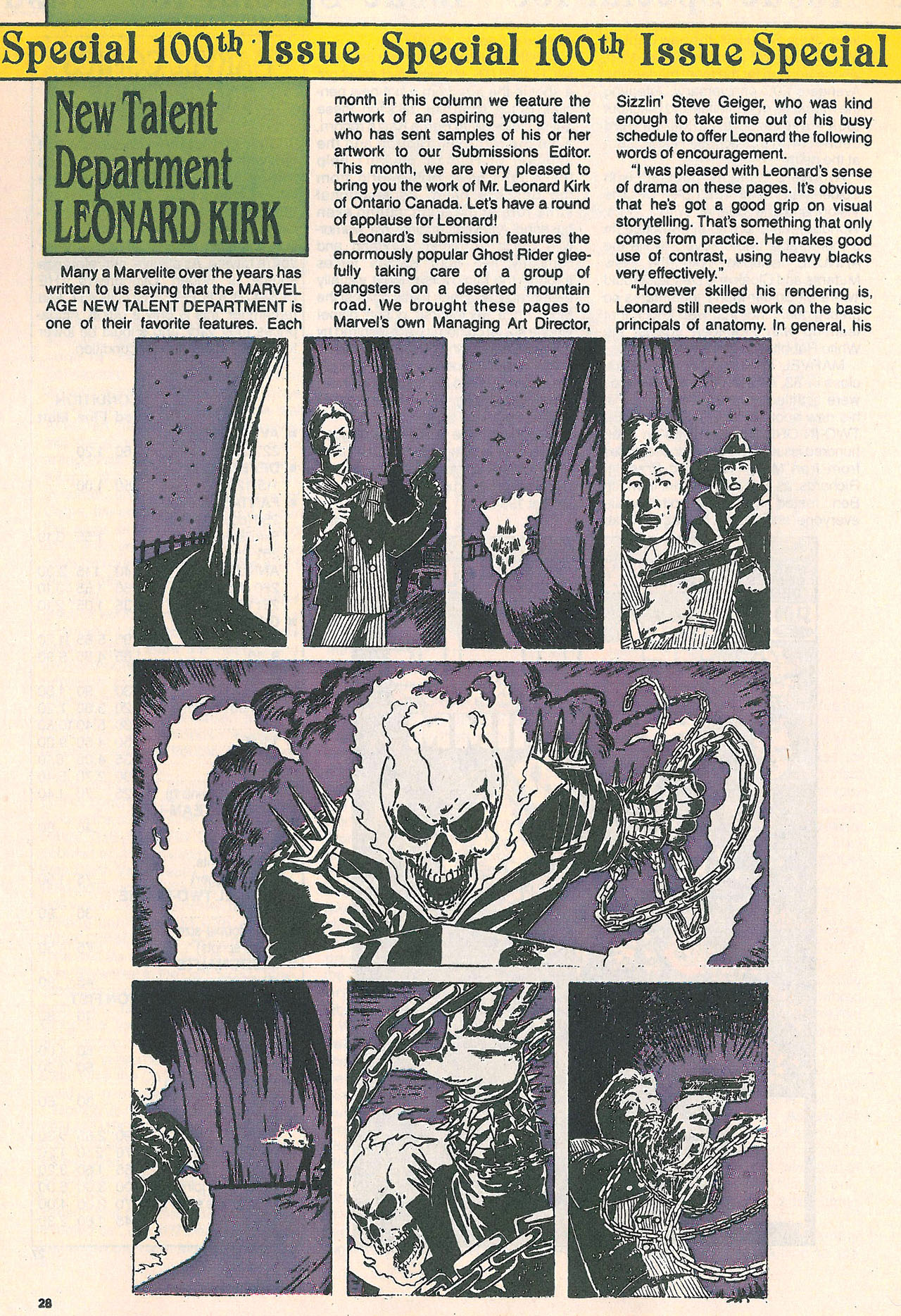 Read online Marvel Age comic -  Issue #100 - 29