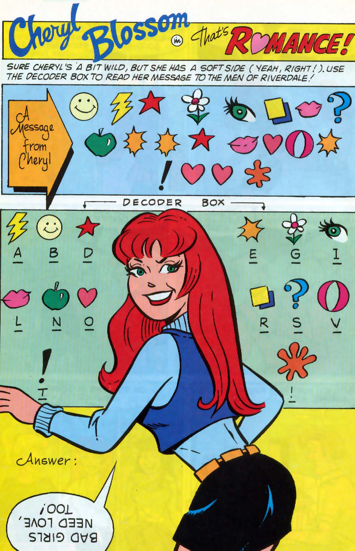 Read online Cheryl Blossom Special comic -  Issue #1 - 15