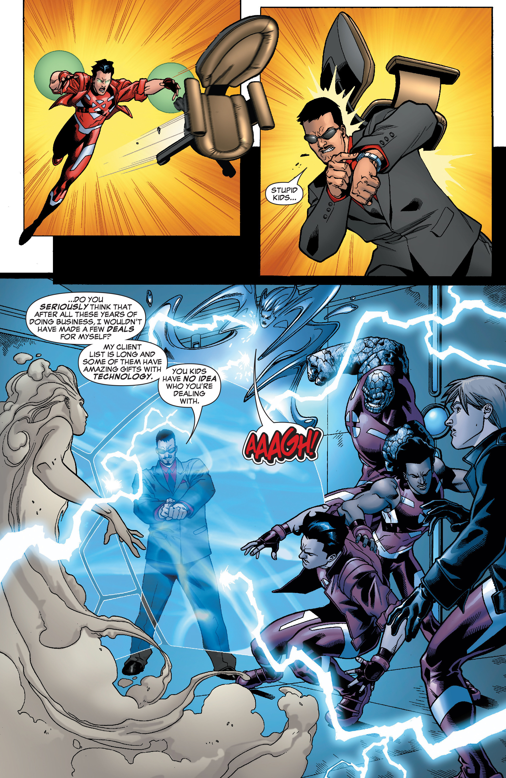 Read online New X-Men: Hellions comic -  Issue #4 - 8