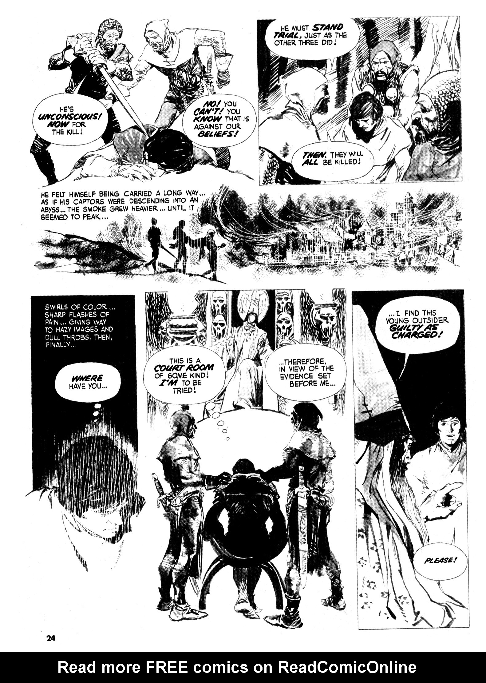 Read online Vampirella (1969) comic -  Issue #24 - 24