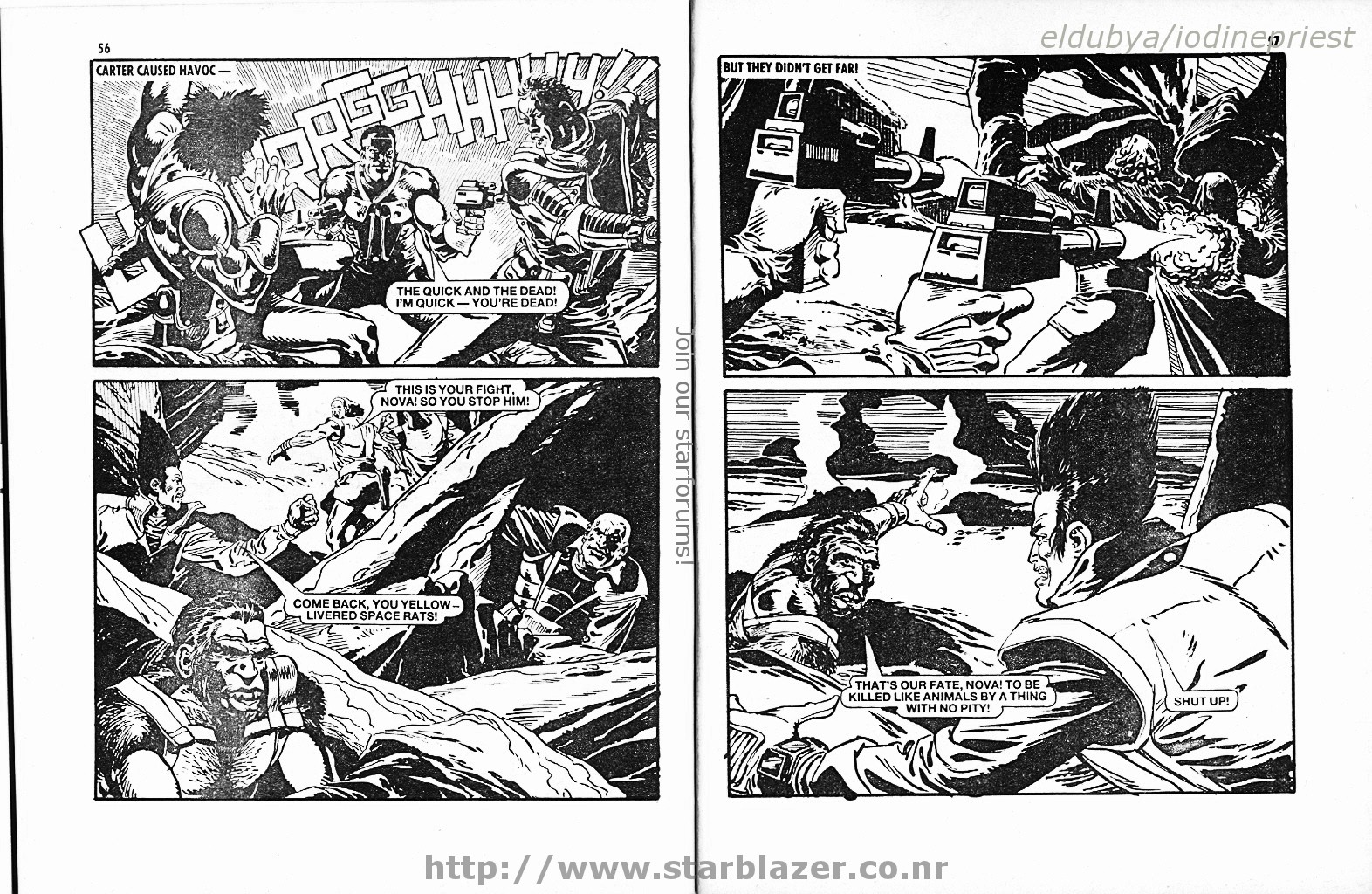 Read online Starblazer comic -  Issue #215 - 30