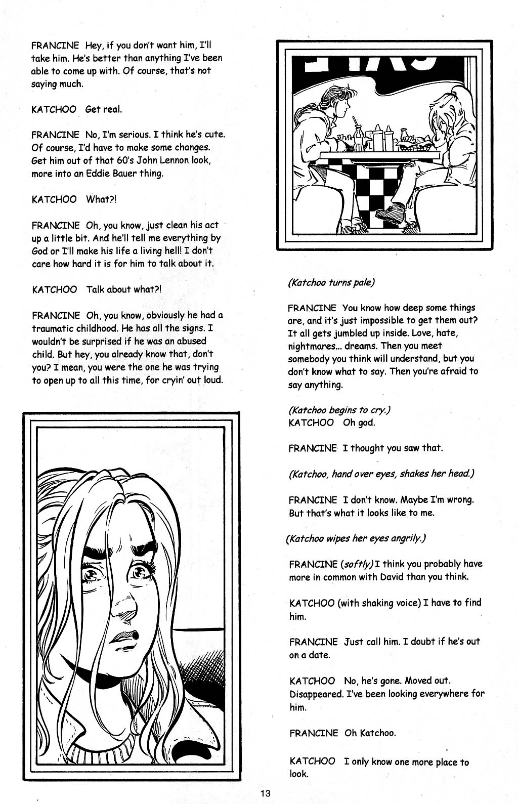 Read online Strangers in Paradise comic -  Issue #6 - 14