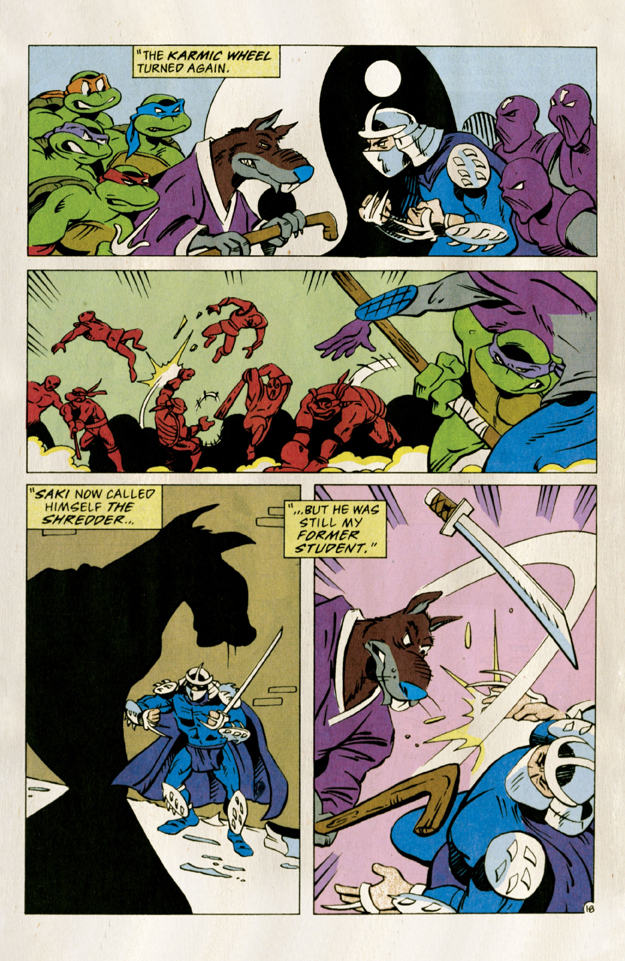 Read online Teenage Mutant Ninja Turtles: Best Of comic -  Issue # Splinter - 20