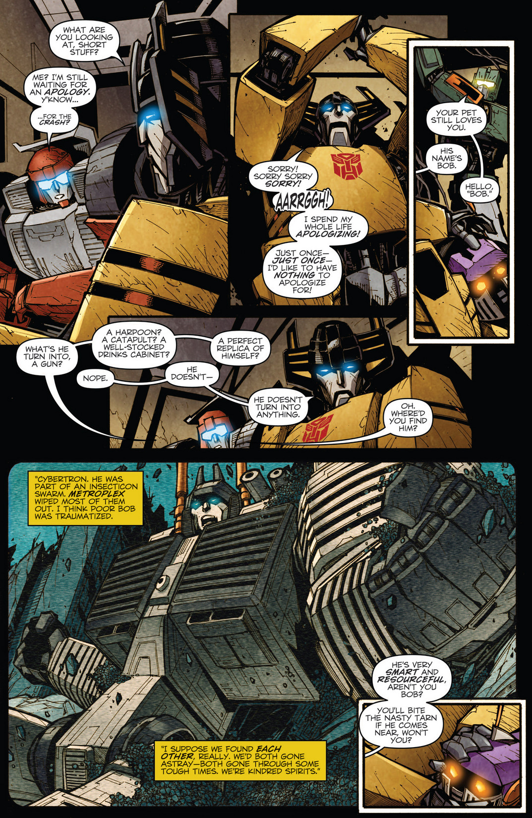 Read online The Transformers Spotlight: Hoist comic -  Issue # Full - 10