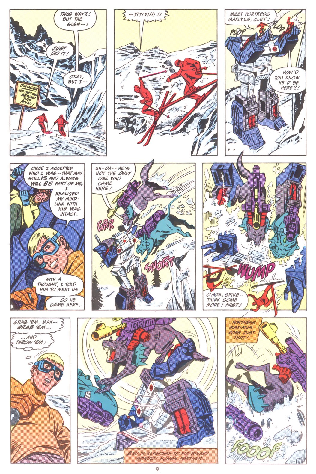Read online The Transformers (UK) comic -  Issue #212 - 9