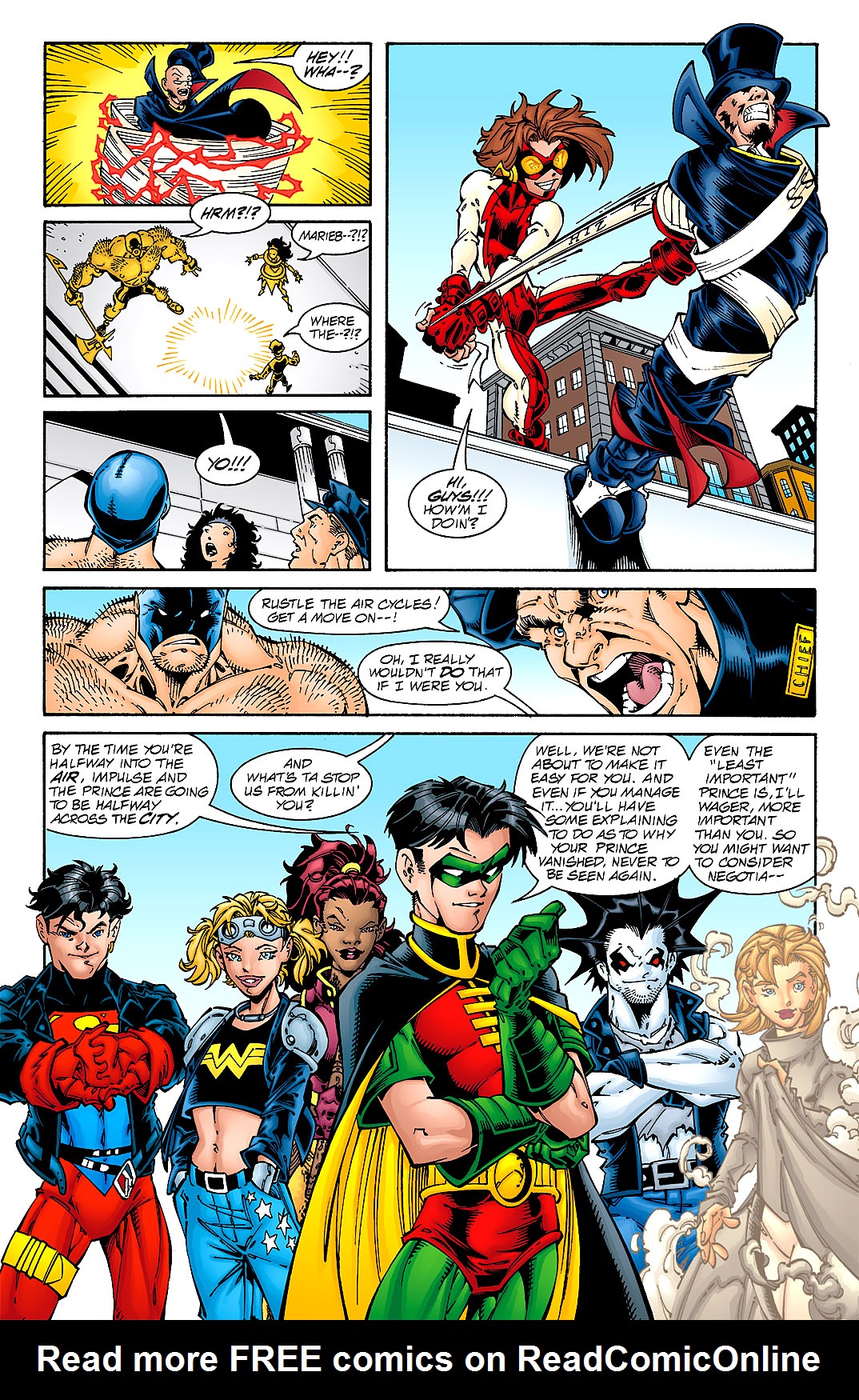 Read online Young Justice (1998) comic -  Issue #26 - 21