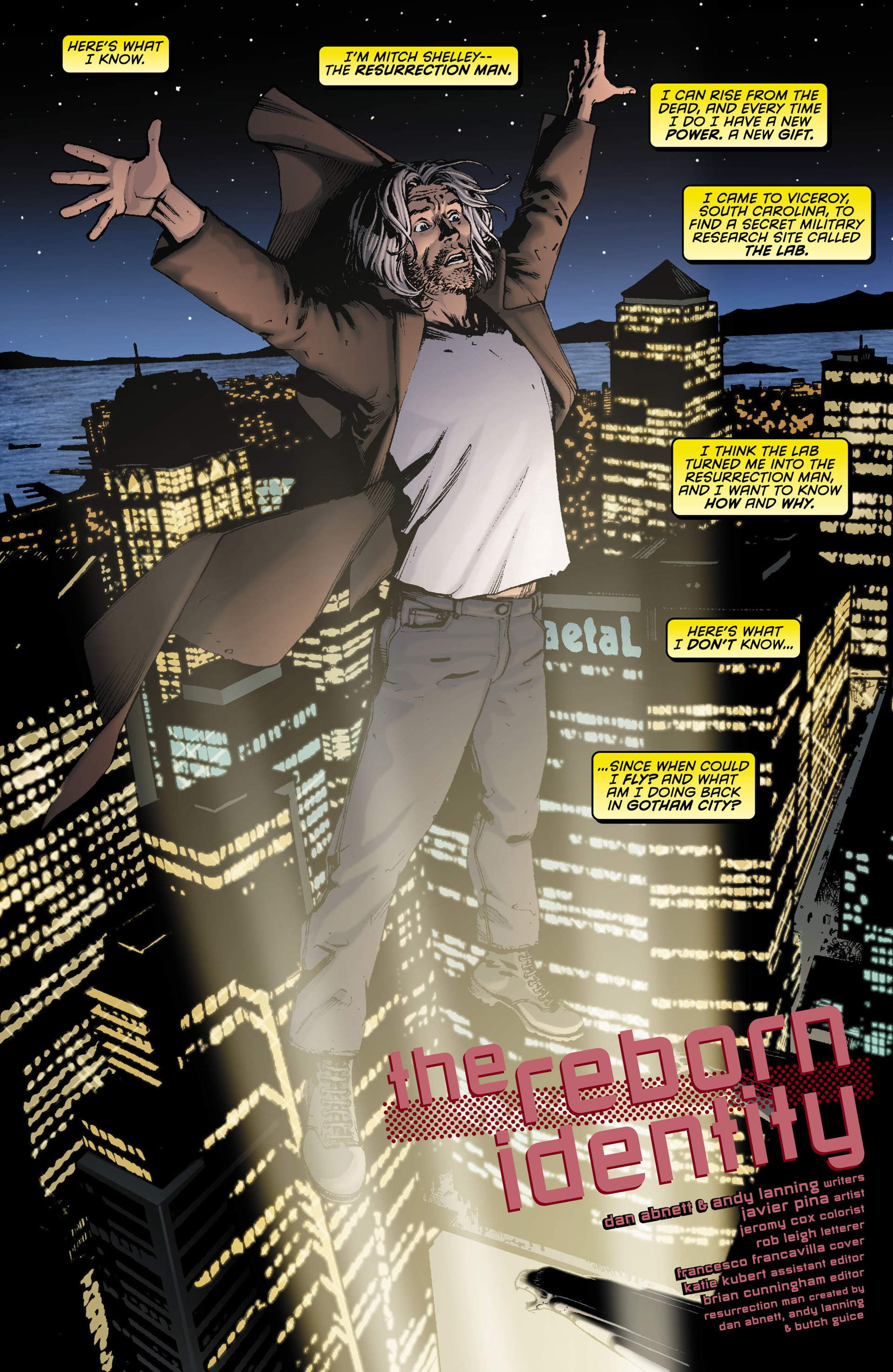 Read online Resurrection Man (2011) comic Issue 12