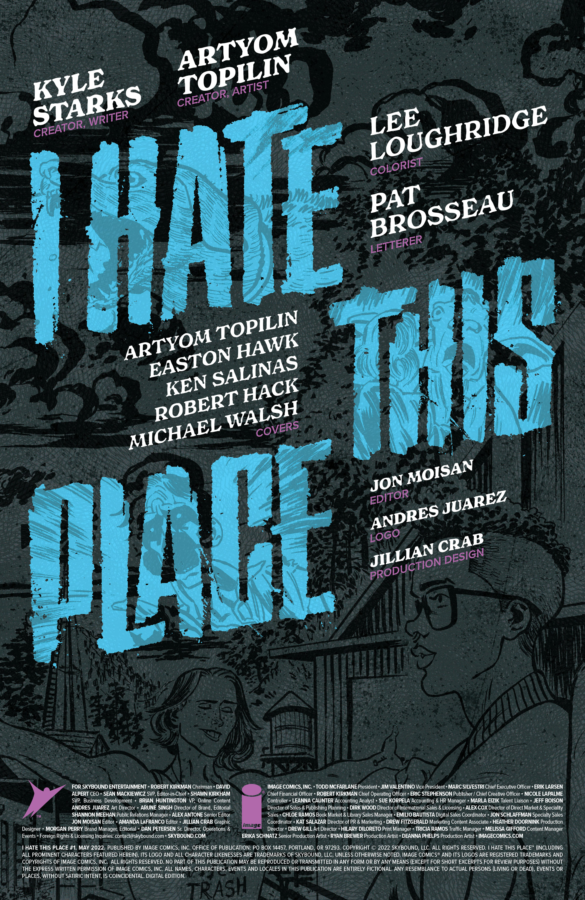 Read online I Hate This Place comic -  Issue #1 - 2