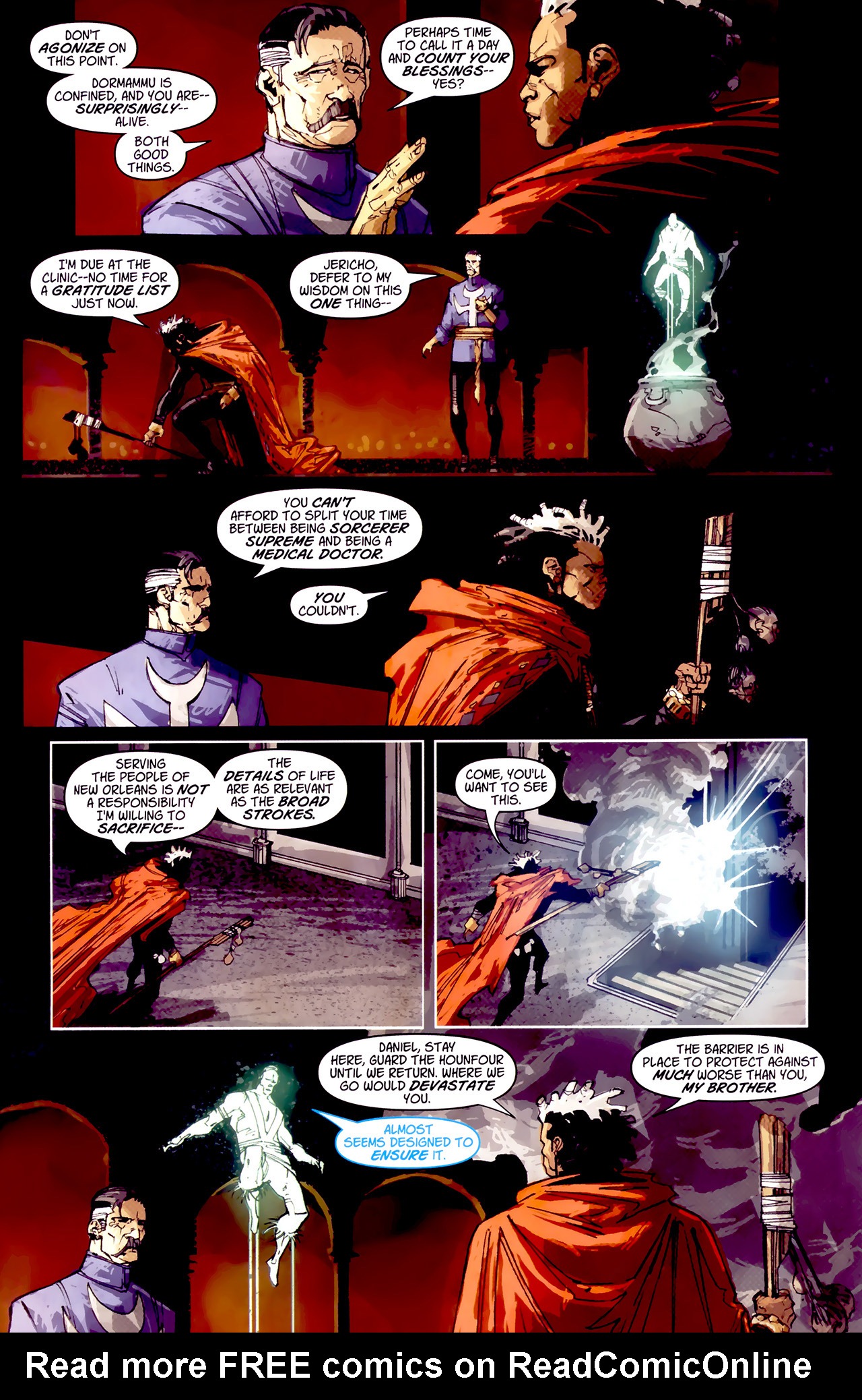 Read online Doctor Voodoo: Avenger of the Supernatural comic -  Issue #1 - 11
