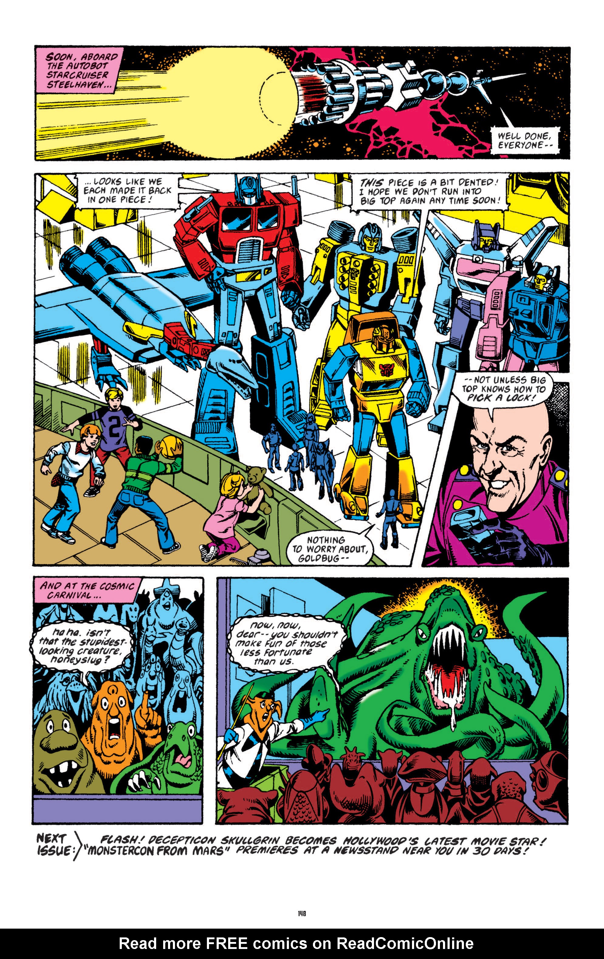 Read online The Transformers Classics comic -  Issue # TPB 4 - 149