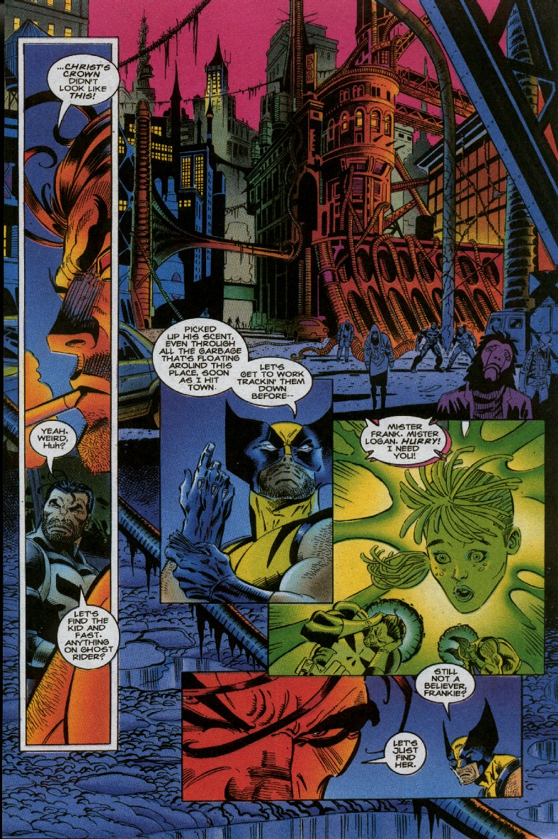 Read online Ghost Rider; Wolverine; Punisher: The Dark Design comic -  Issue # Full - 13