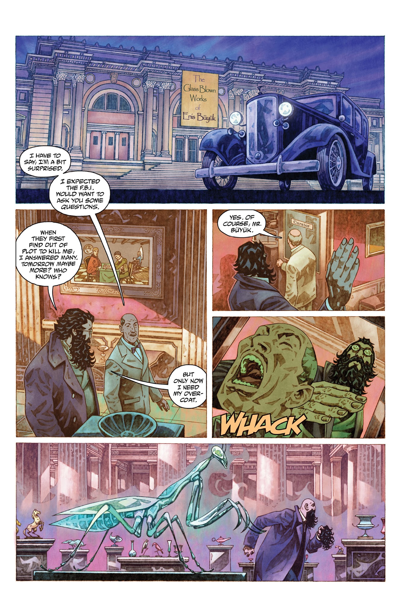 Read online Lobster Johnson: The Glass Mantis comic -  Issue # Full - 9
