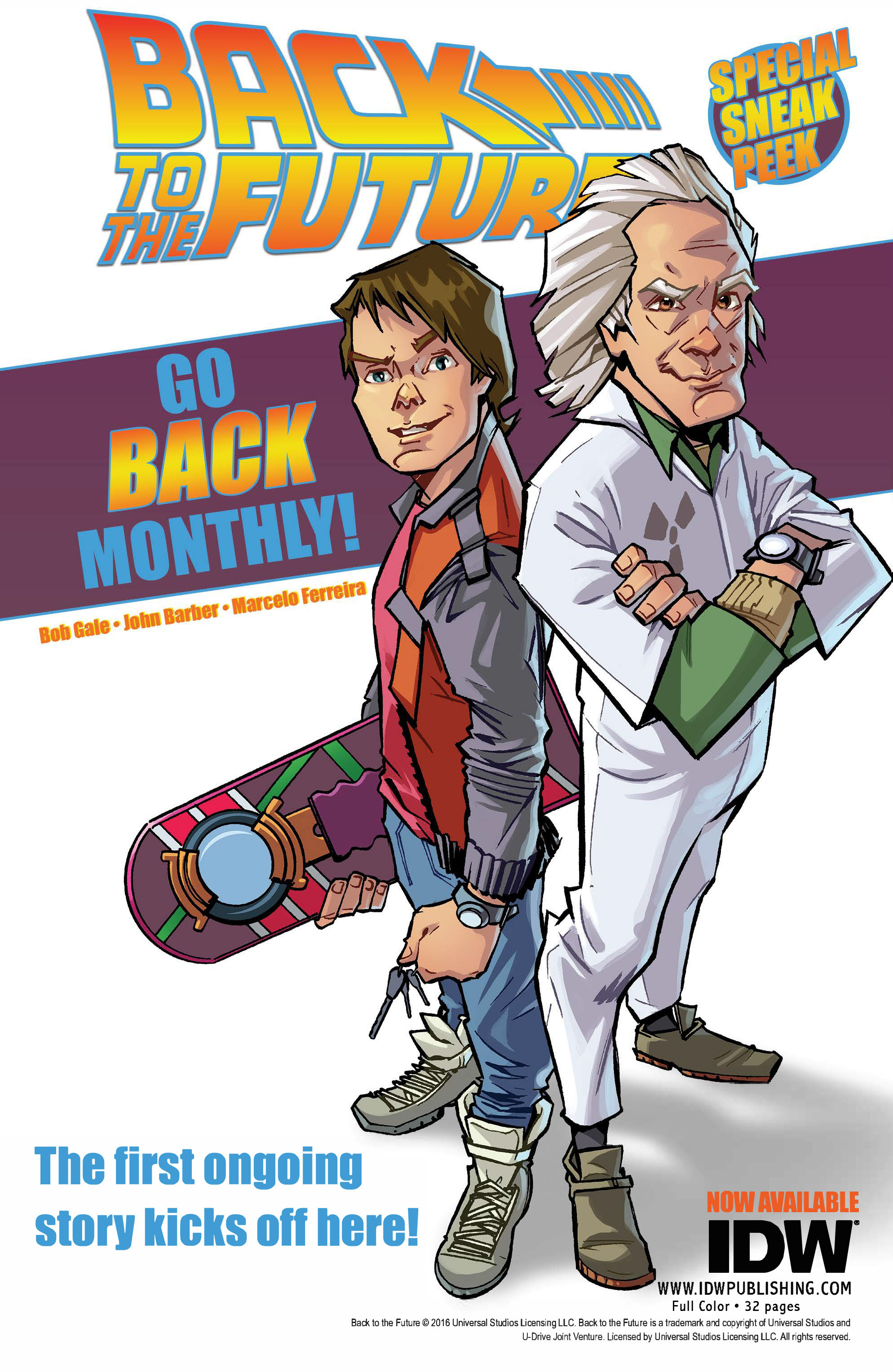 Read online Back to the Future: Citizen Brown comic -  Issue #1 - 29