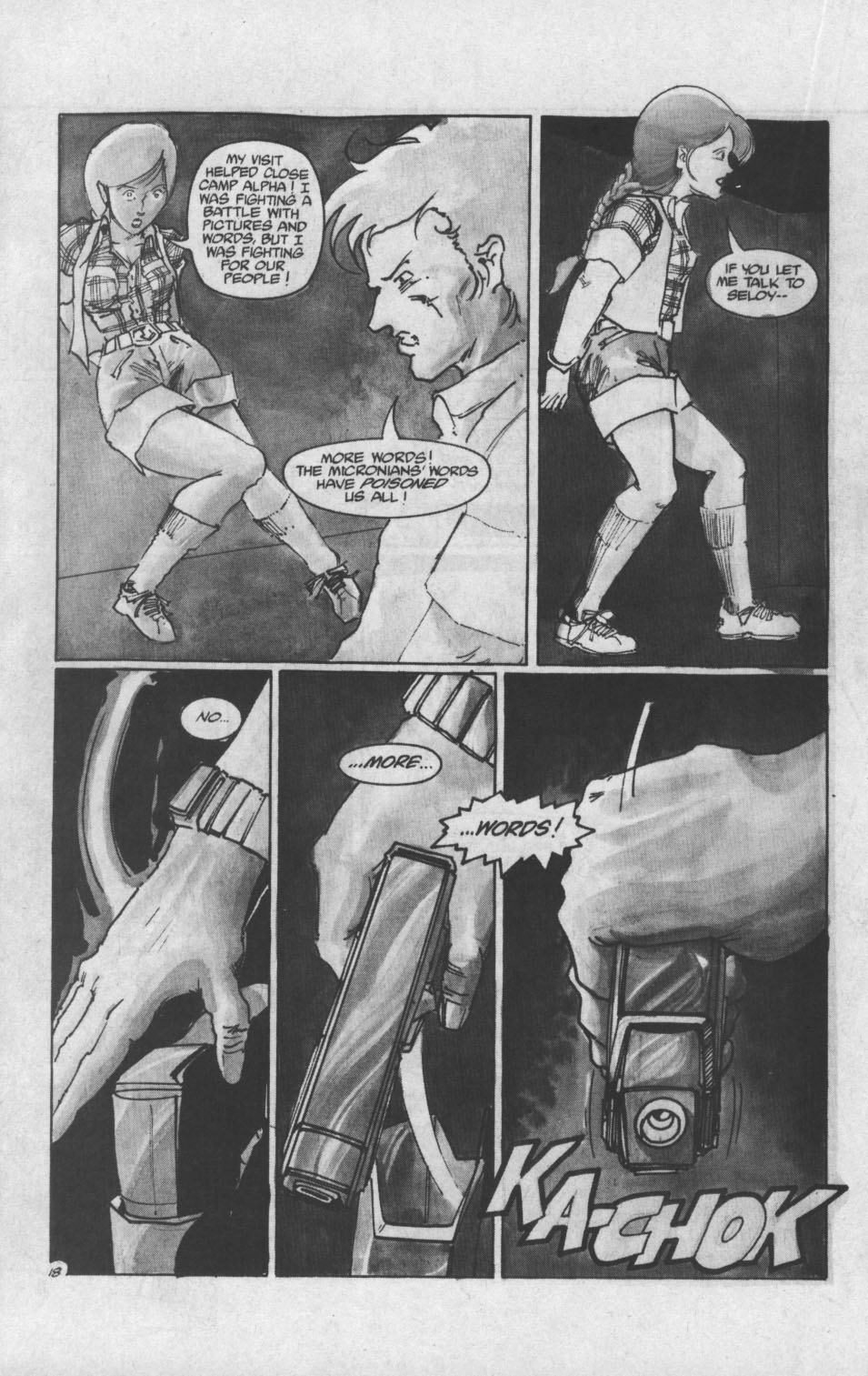 Read online Robotech II: The Sentinels - The Malcontent Uprisings comic -  Issue #4 - 20