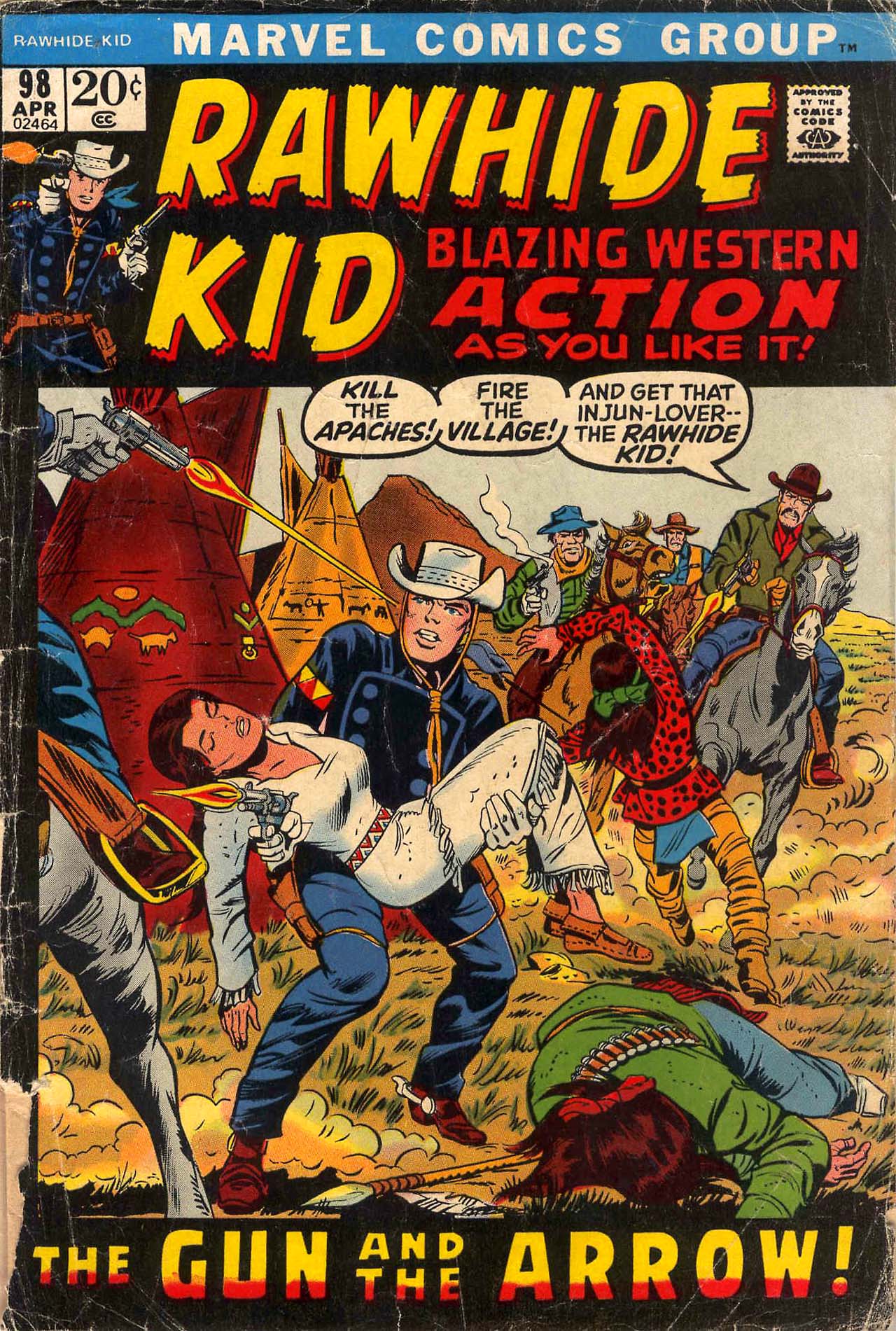 Read online The Rawhide Kid comic -  Issue #98 - 1