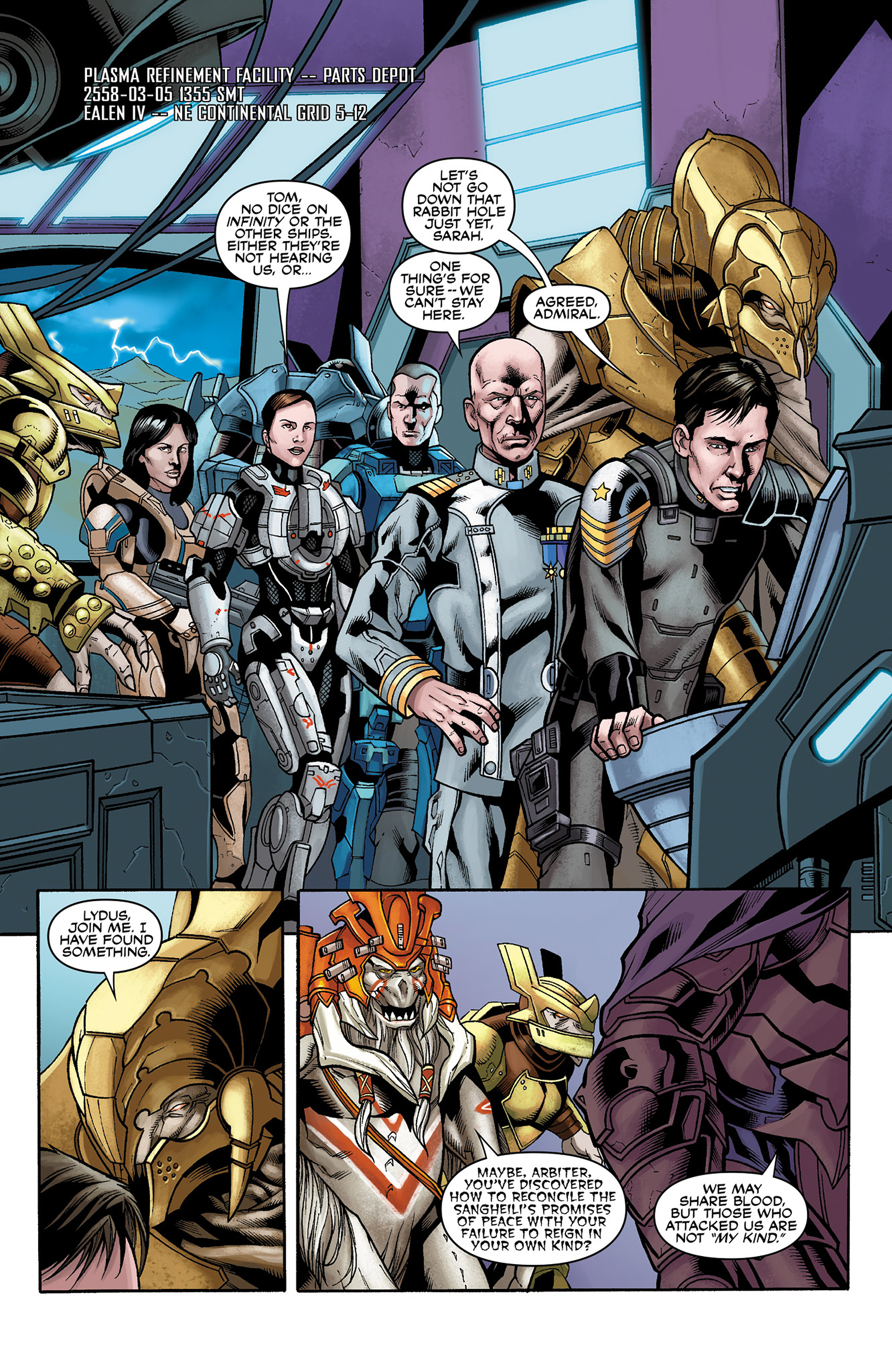 Read online Halo: Escalation comic -  Issue #2 - 3