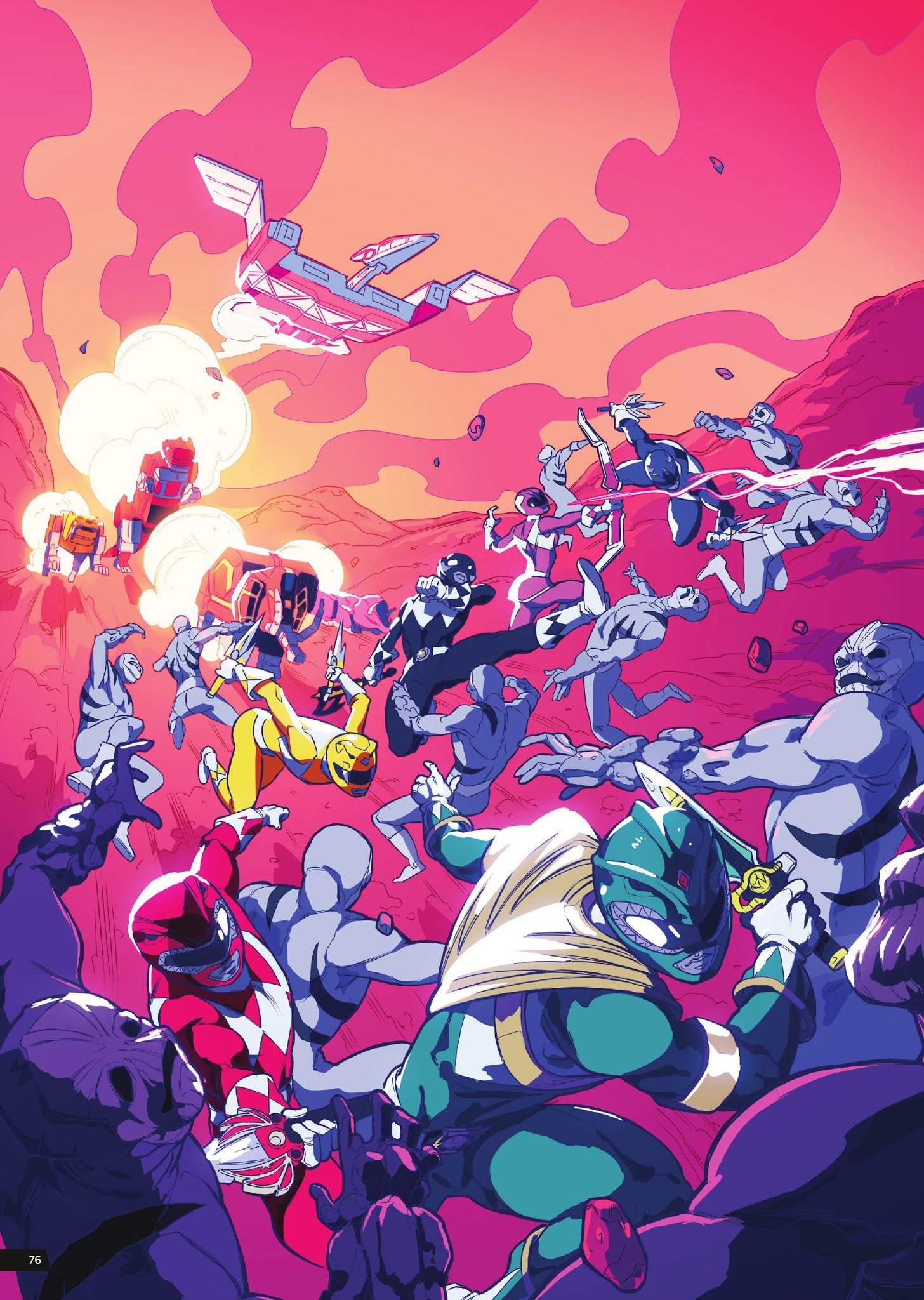 Read online Saban's Power Rangers Artist Tribute comic -  Issue # TPB - 71