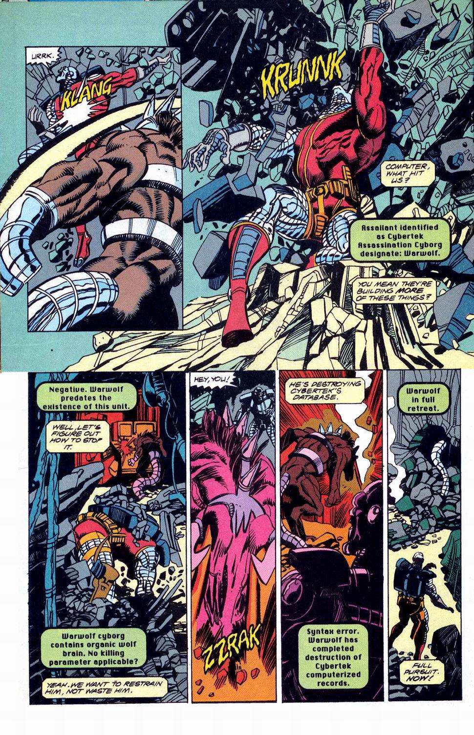 Read online Deathlok (1991) comic -  Issue #1 - 11