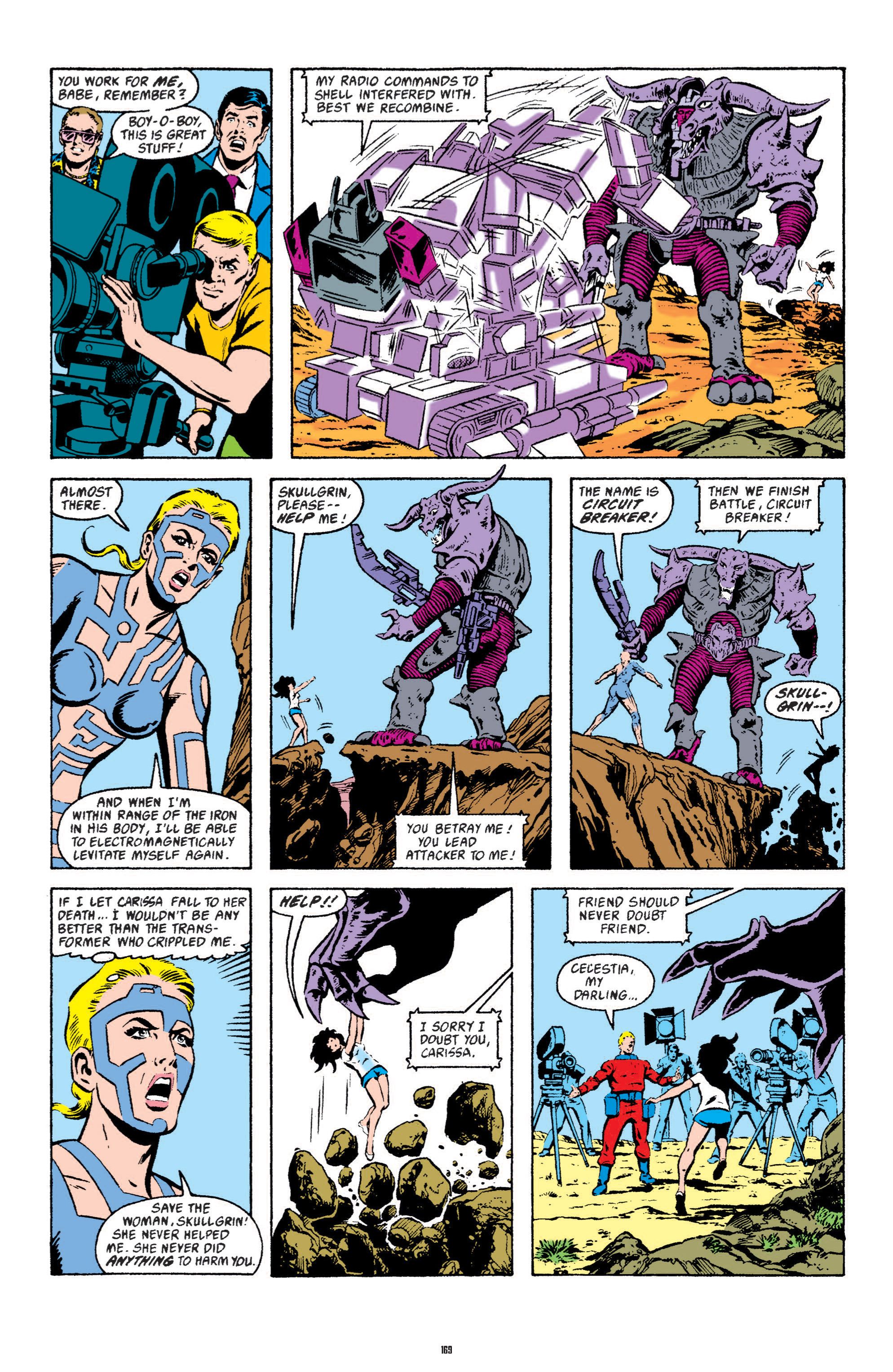 Read online The Transformers Classics comic -  Issue # TPB 4 - 170